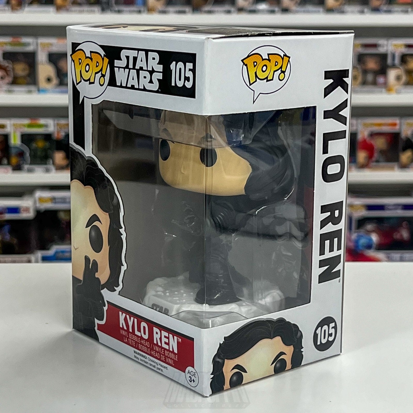 Funko Pop Star Wars Episode 7 Force Awakens Kylo Ren Starkiller Duel 105 Figure