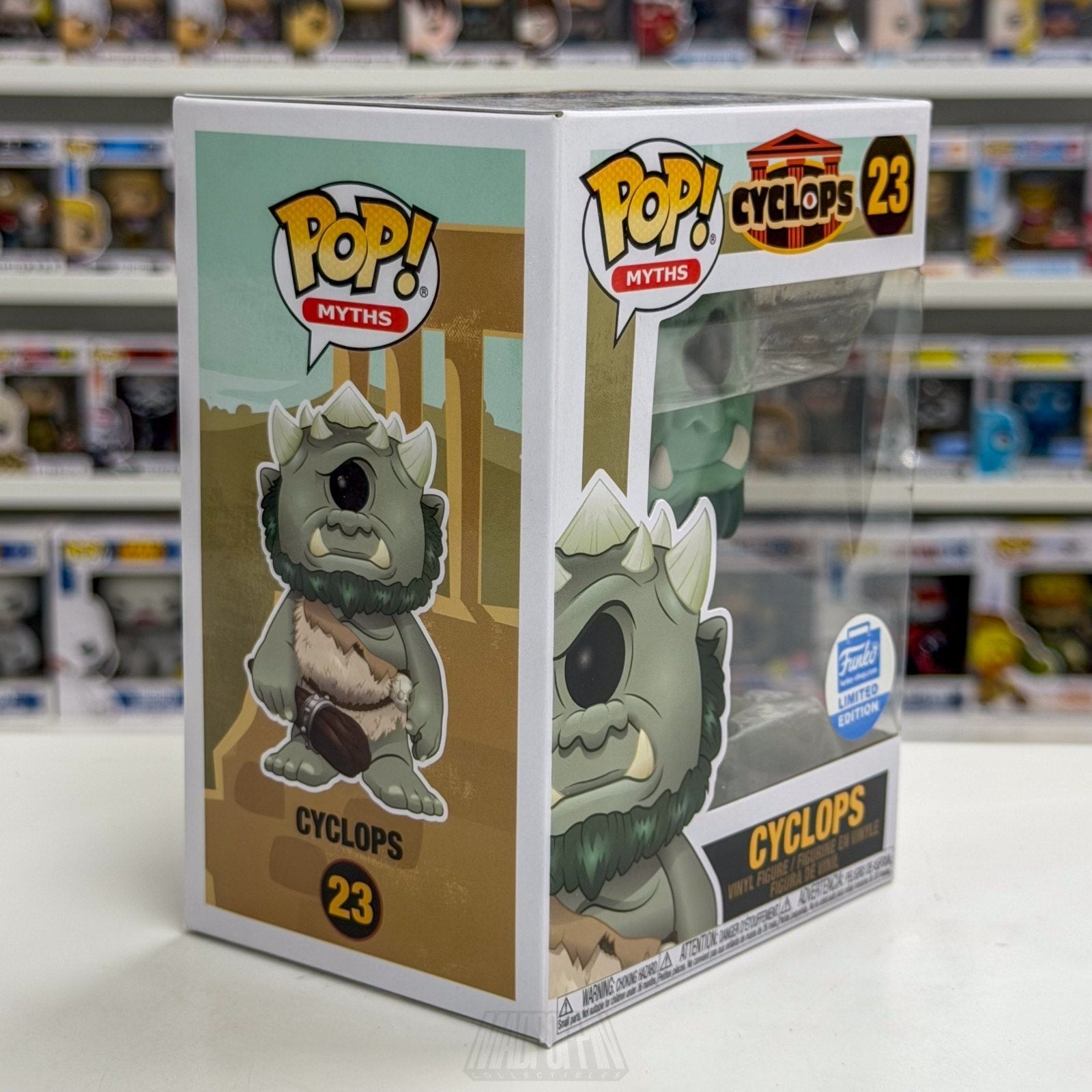 Funko Pop Myths Cyclops Exclusive 23 Ancient Greek Roman Creature Vinyl Figure