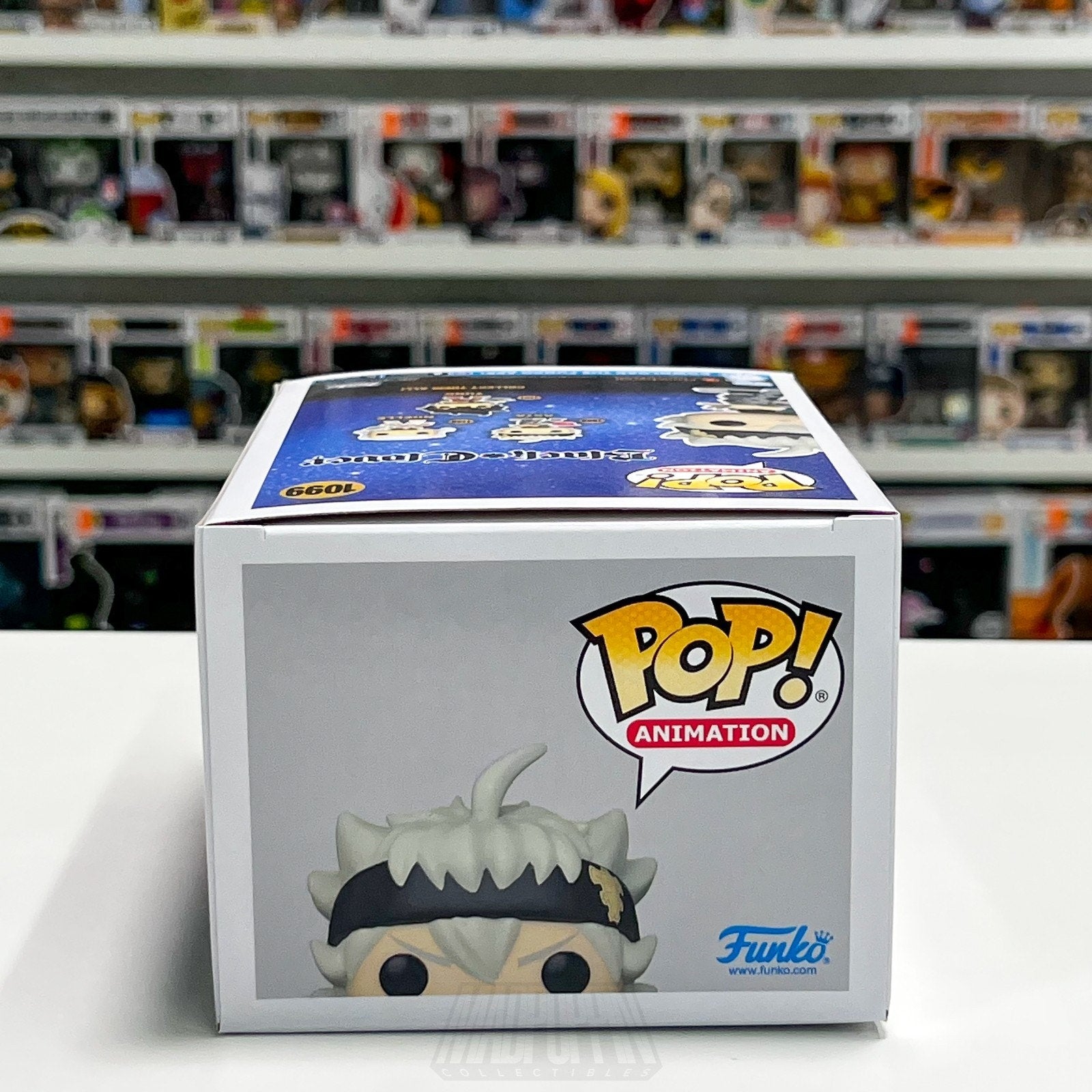 Funko Pop Anime Black Clover Asta 1099 Wizard King Japanese Manga Vinyl Figure