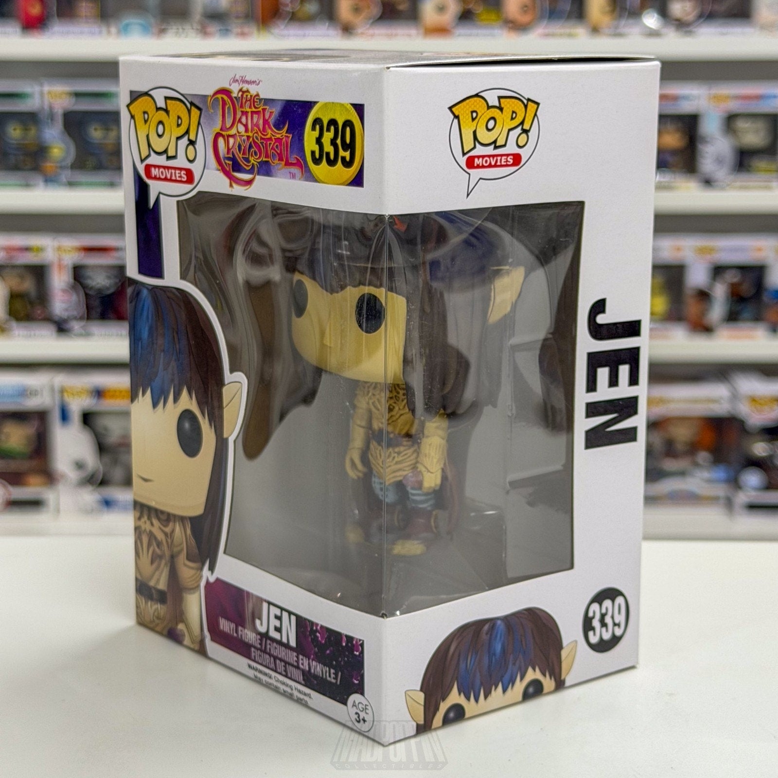 Funko Pop Movies Dark Crystal Jen 339 Gelfling Vaulted Rare Toy Vinyl Figure