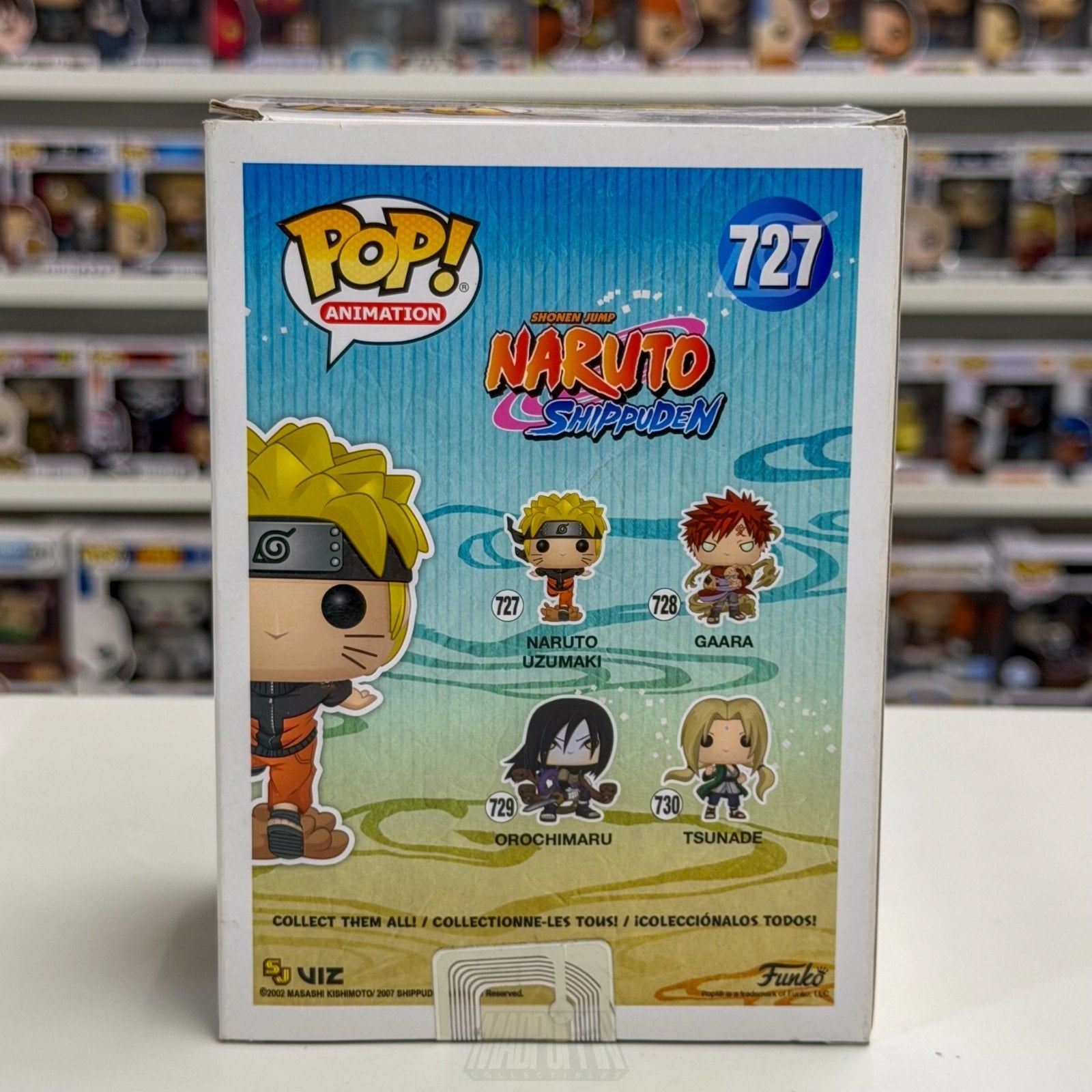 Funko Pop Anime Shippuden Naruto Uzumaki Running 727 Japanese Manga Vinyl Figure