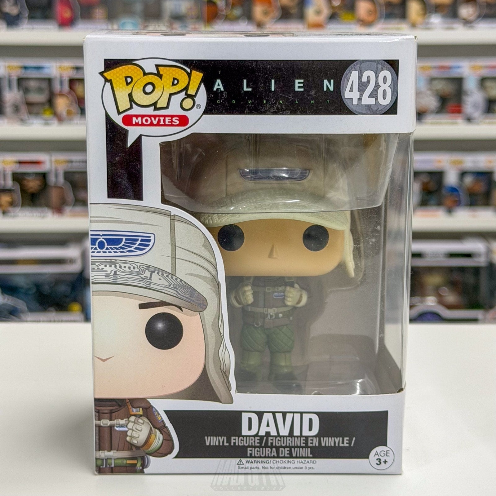 Funko Pop Movies Alien Covenant David 428 Android Sci-Fi Horror Toy Vi
