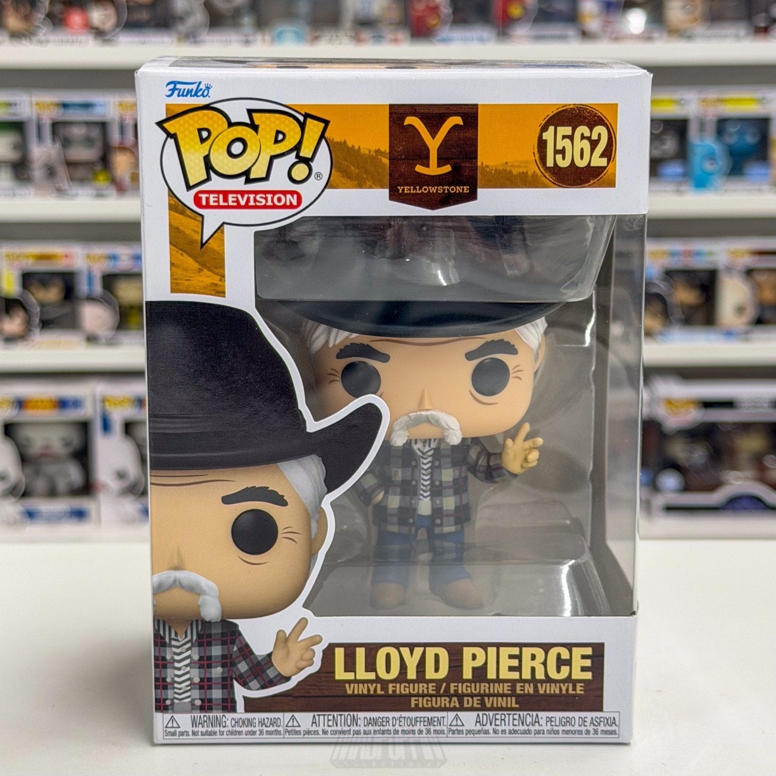 Funko Pop TV Yellowstone Lloyd Pierce 1562 Neo Western Drama Show Vinyl Figure