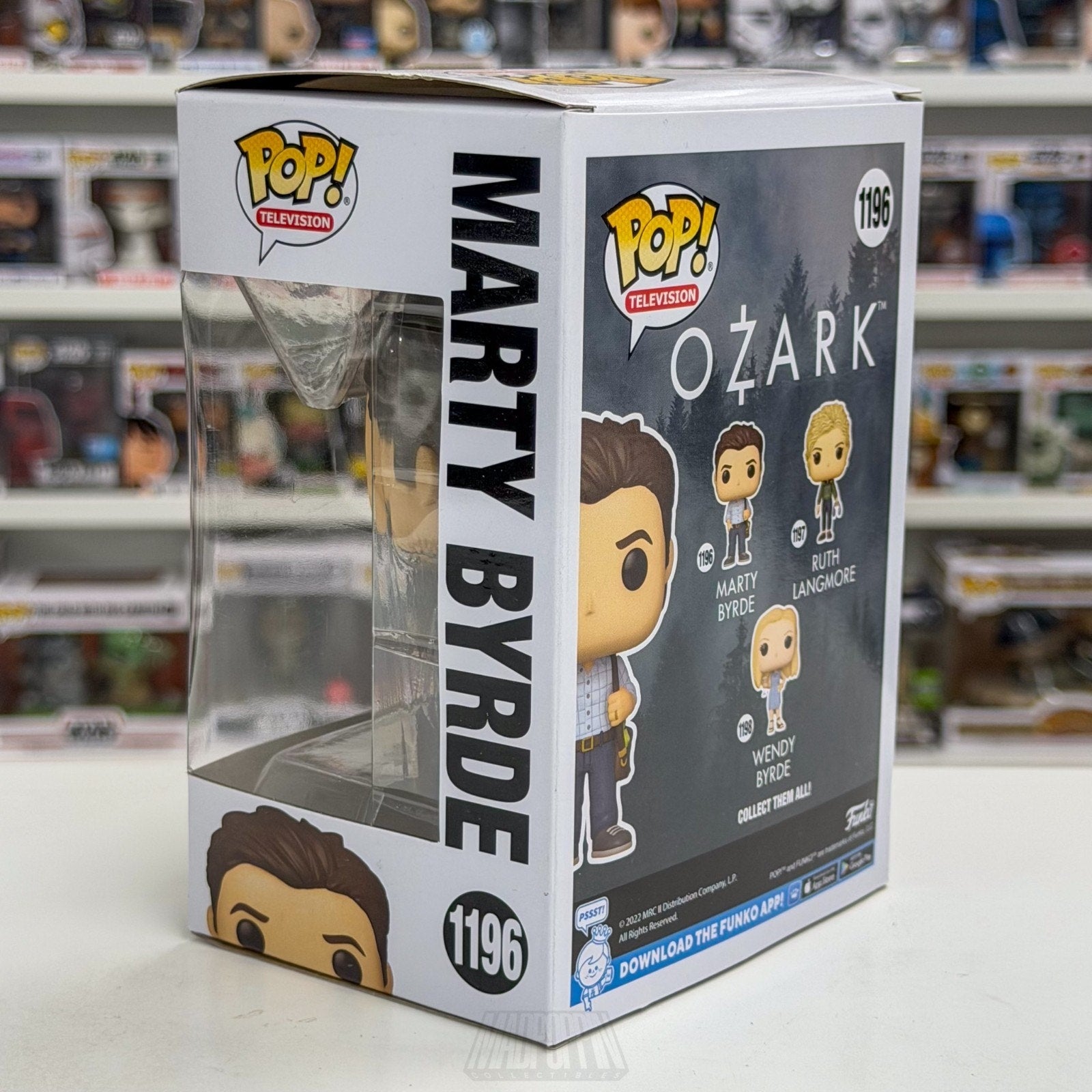 Funko Pop TV Netflix Marty Byrde 1196 Crime Drama Chicago Missouri Vinyl Figure