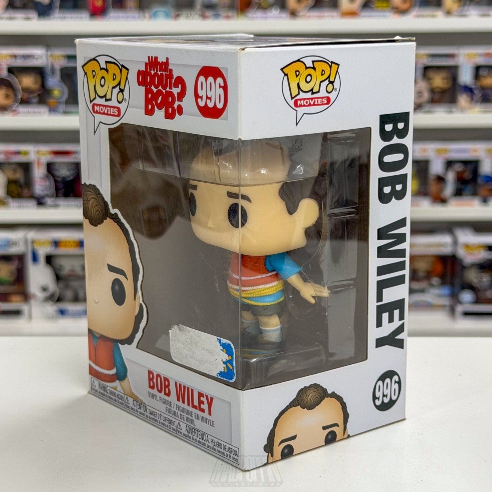 Funko Pop Movies What About Bob Wiley Life Vest Walmart 996 Comedy Vinyl Figure