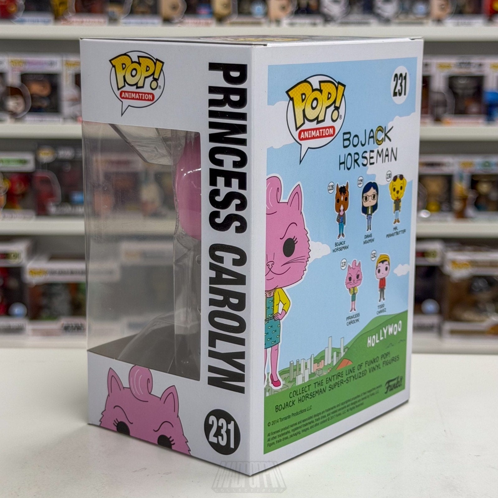 Funko Pop Animation Bojack Horseman Princess Carolyn 231 Netflix Vinyl Figure