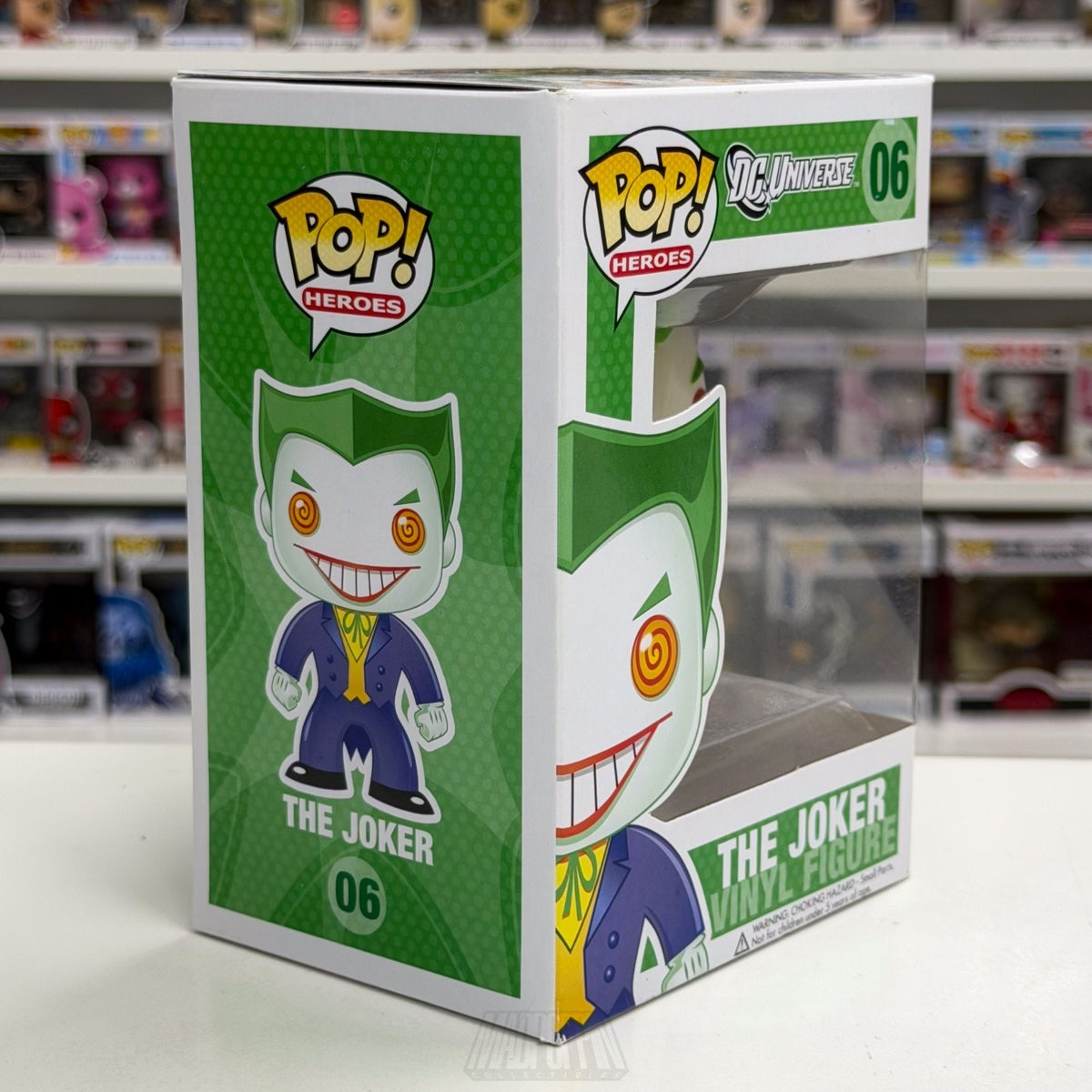 Funko Pop DC Universe The Joker Big Large Font 06 Batman Gotham Villain Figure