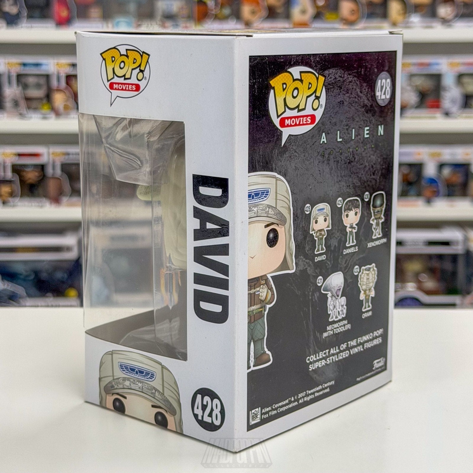 Funko Pop Movies Alien Covenant David 428 Android Sci-Fi Horror Toy Vinyl Figure
