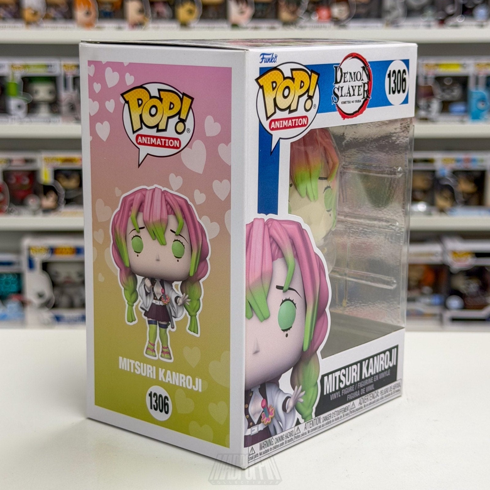 Funko Pop Anime Demon Slayer Mitsuri Kanroji 1306 Japanese Manga Vinyl Figure