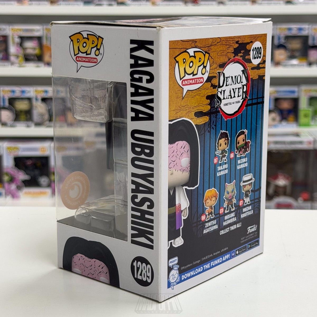 Funko Pop Anime Demon Slayer Kagaya Ubuyashiki Crunchyroll 1289 Toy Vinyl Figure