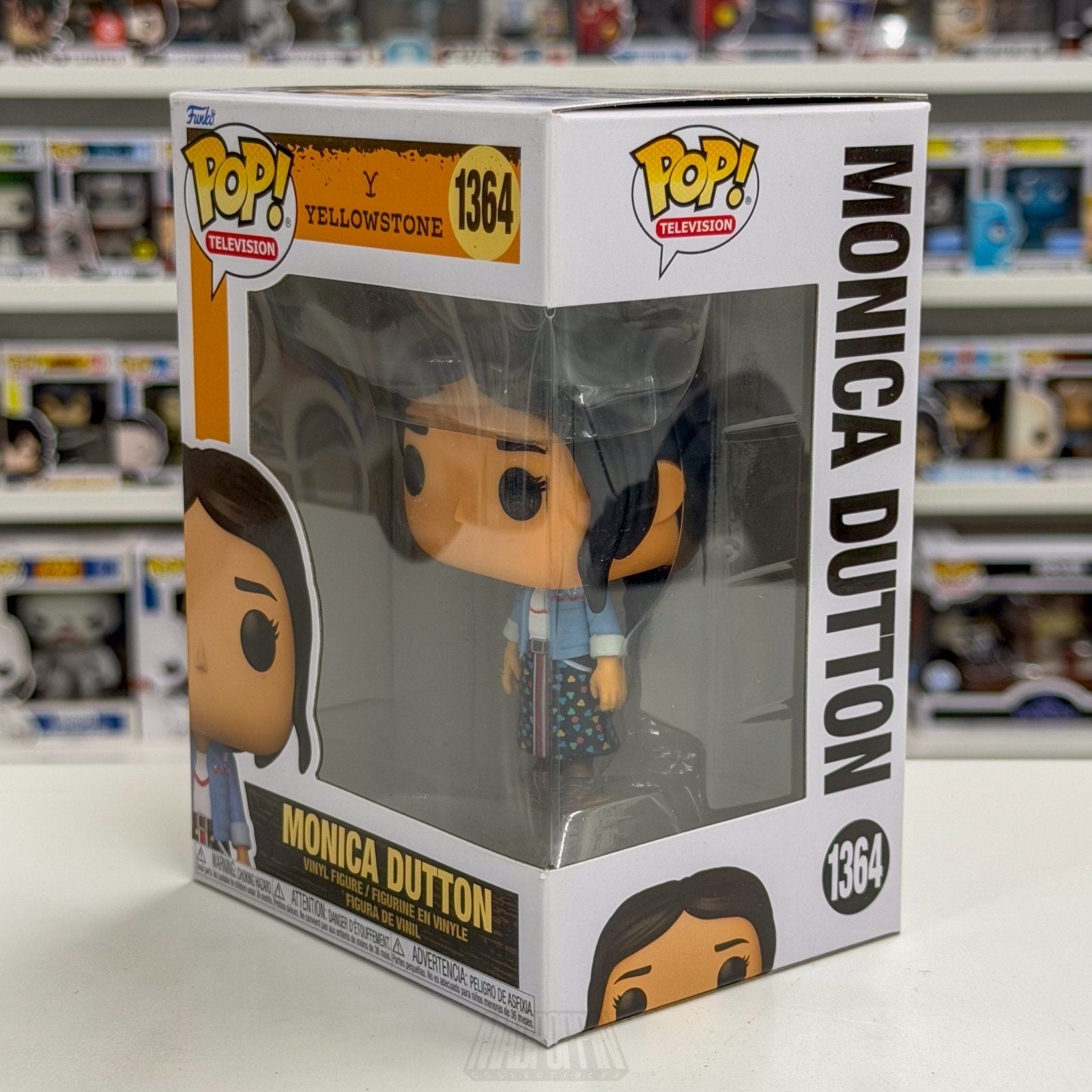 Funko Pop TV Yellowstone Monica Dutton 1364 Neo Western Drama Show Vinyl Figure