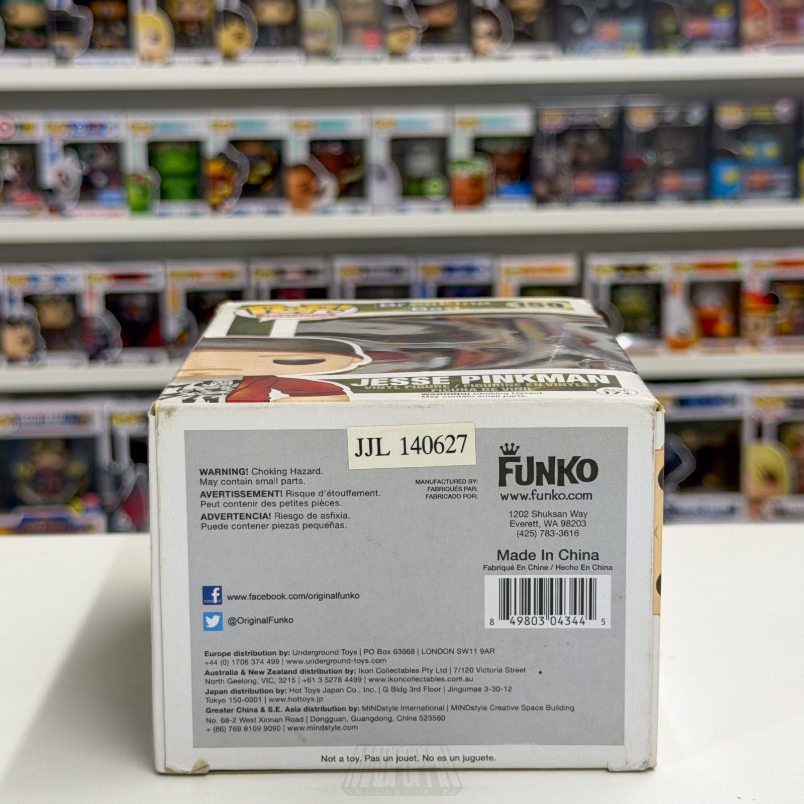 Funko Pop TV Breaking Bad Jesse Pinkman 159 AMC Crime Drama Series Vinyl Figure