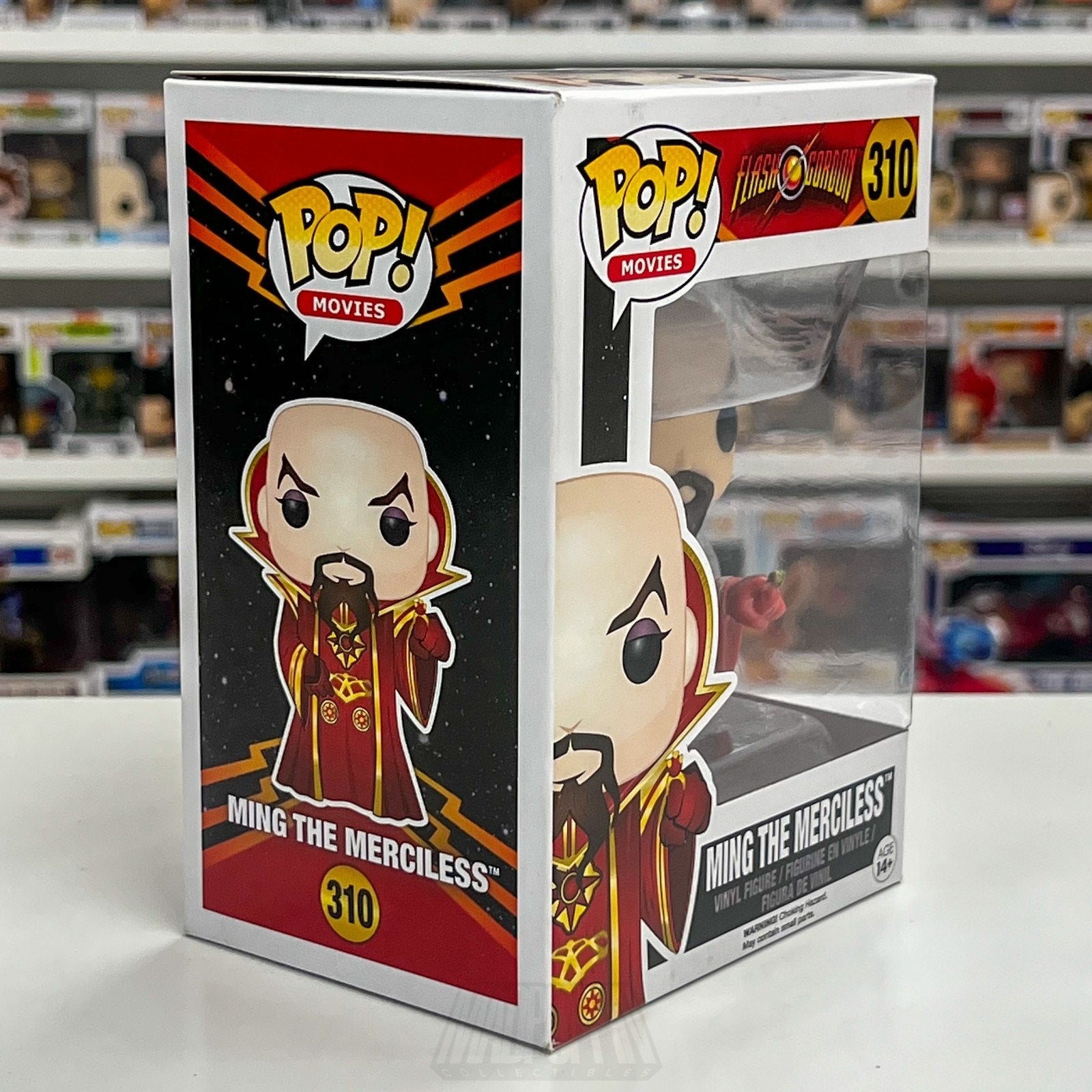 Funko Pop Movies Flash Gordon Ming the Merciless 310 Space Opera Vinyl Figure
