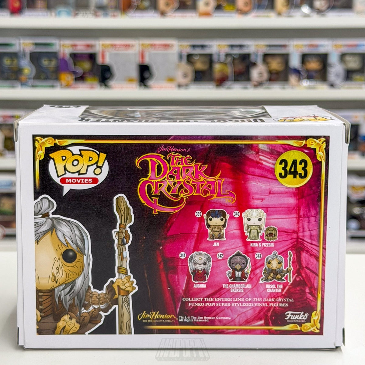 Funko Pop Movies Dark Crystal Ursol The Chanter 343 Vaulted Rare Vinyl Figure