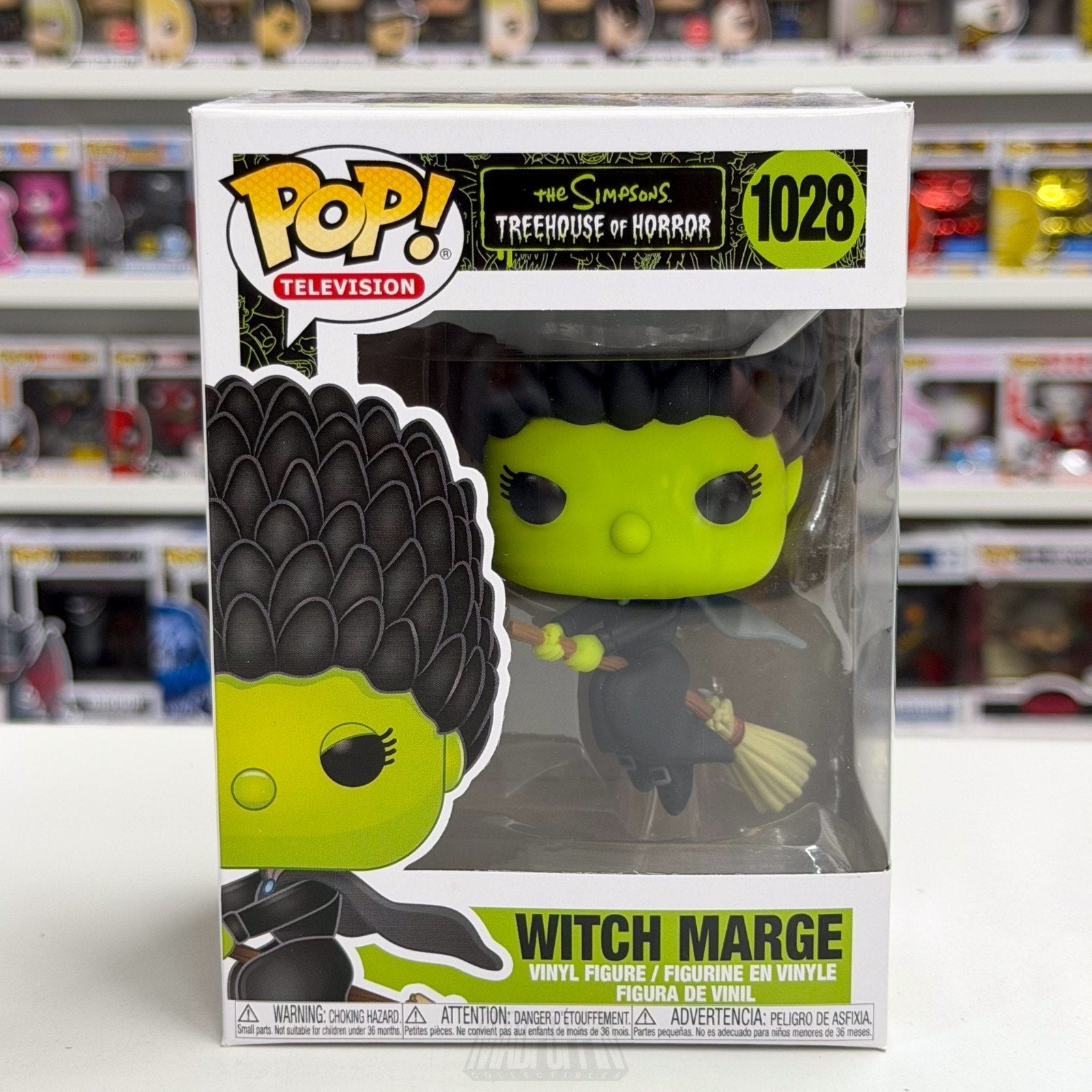 Funko Pop TV The Simpsons Treehouse of Horror Witch Marge 1028 Toy Vinyl Figure