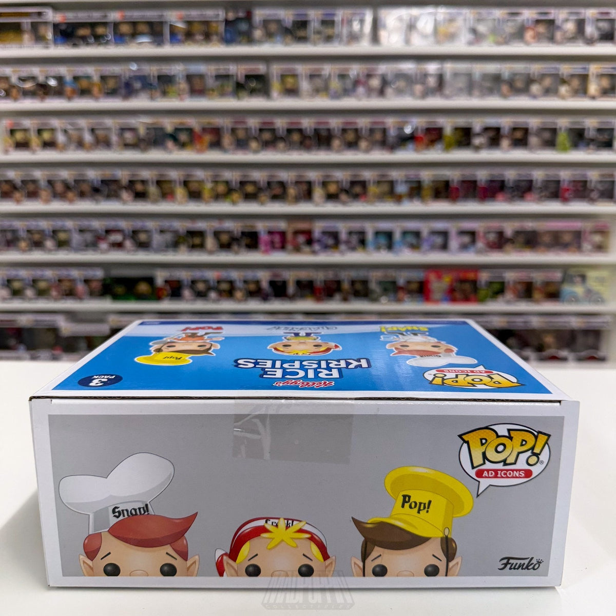 Funko Pop Ad Icons Rice Krispies Snap Crackle Excl 3 Pack Mascots Vinyl Figure