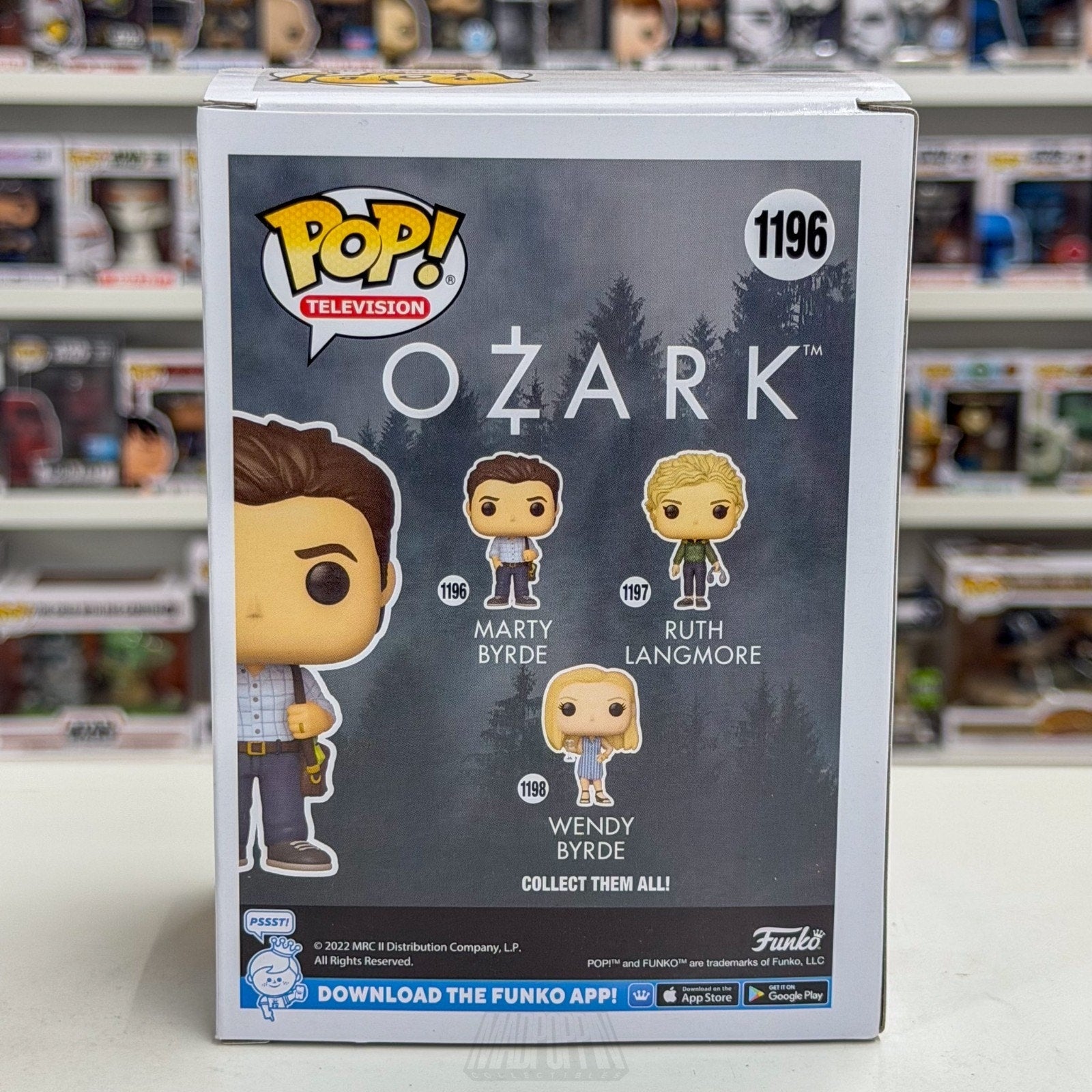 Funko Pop TV Netflix Marty Byrde 1196 Crime Drama Chicago Missouri Vinyl Figure