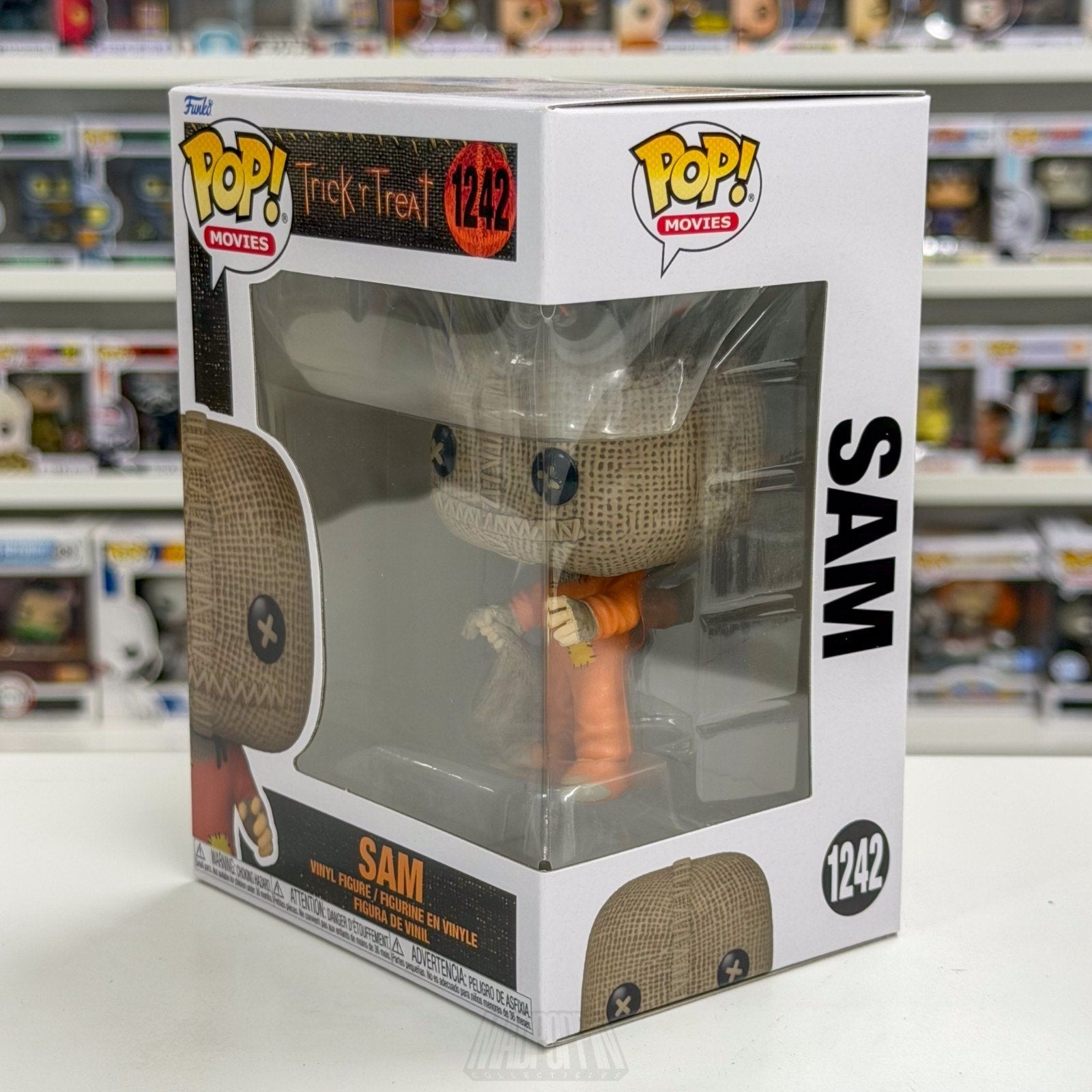 Funko Pop Movies Trick r Treat Sam 1242 Halloween Comedy Horror Toy Vinyl Figure