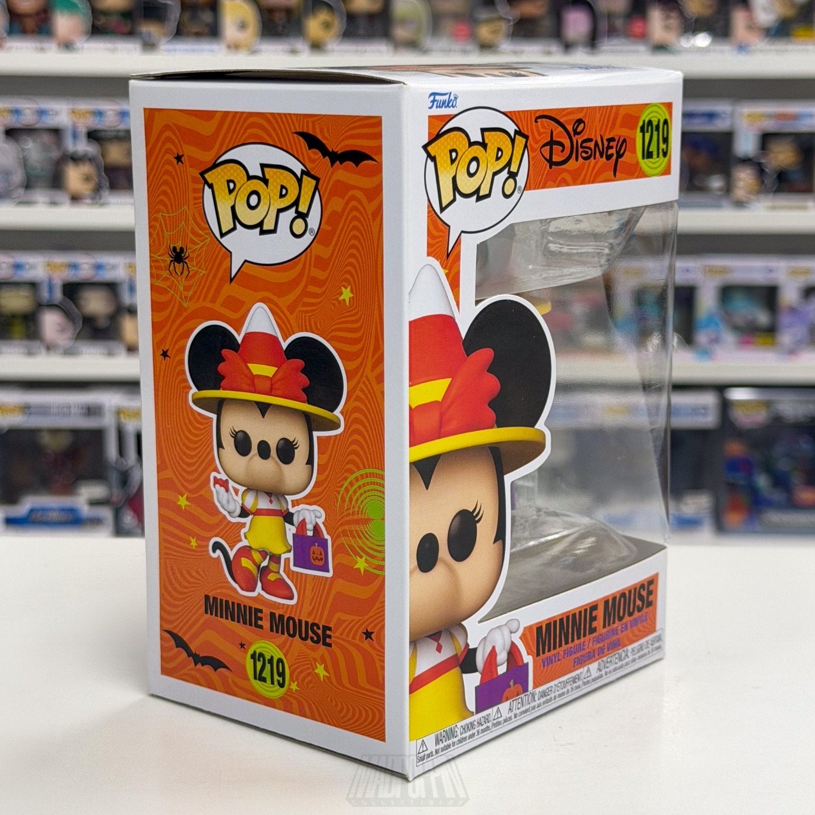 Funko Pop Disney Minnie Mouse Trick or Treat Halloween 1219 Mickey Vinyl Figure