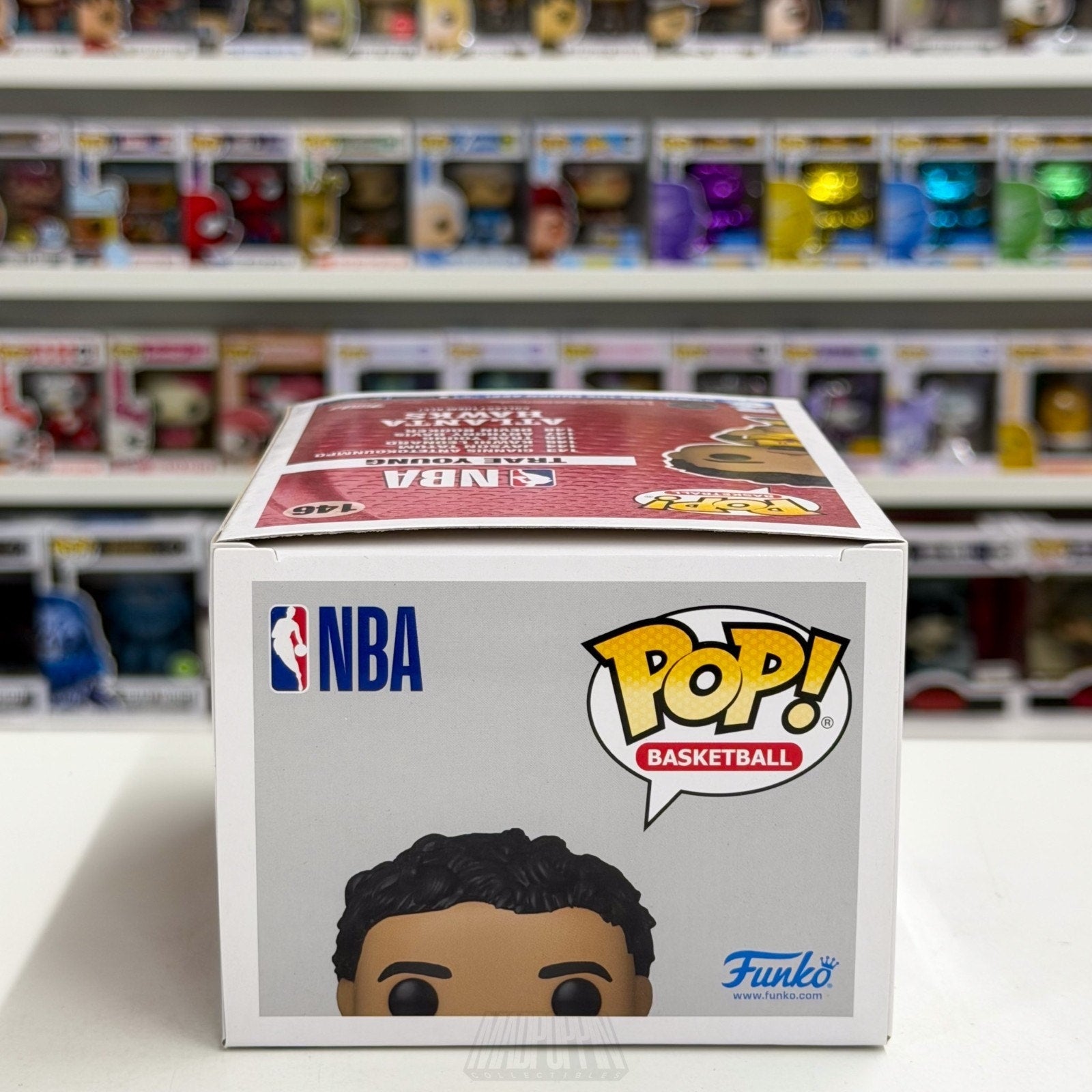 Funko Pop NBA Basketball Atlanta Hawks Trae Young Away Jersey 146 Vinyl Figure