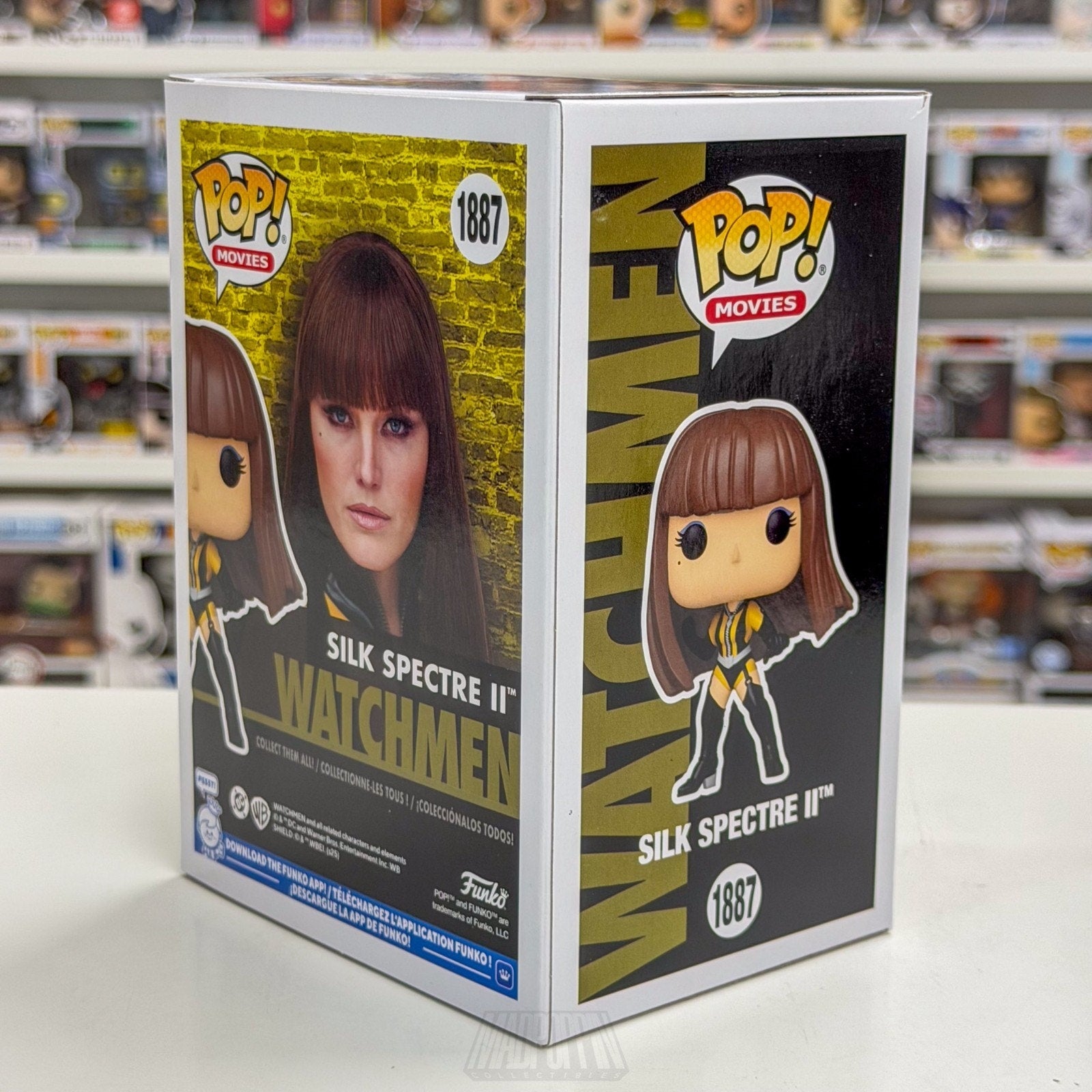 Funko Pop DC Comics Movies Watchmen Silk Spectre II Exclusive 1887 Vinyl Figure