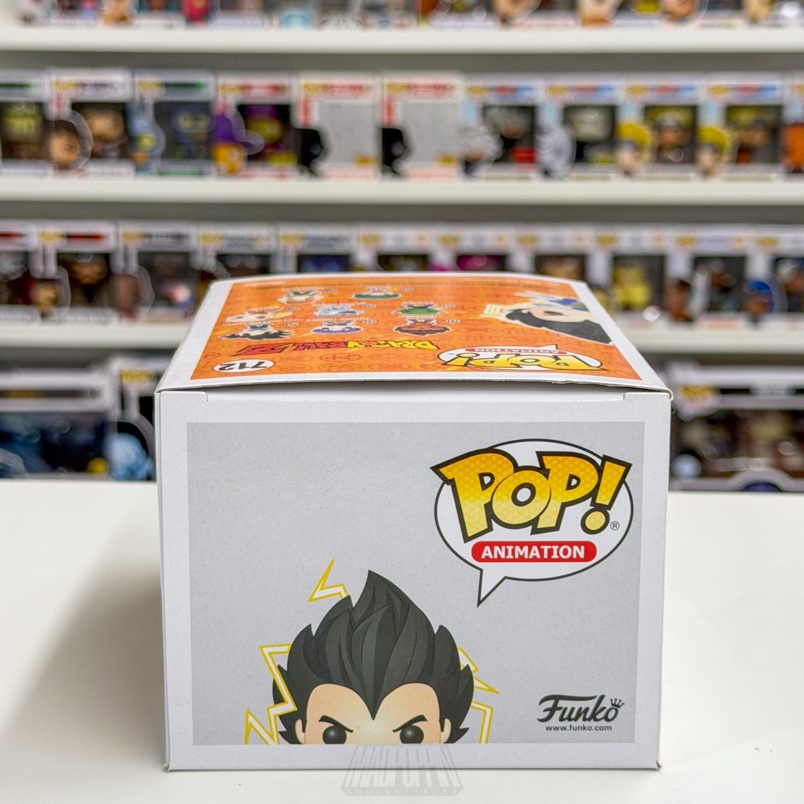 Funko Pop Anime Dragon Ball Z Vegeta Galick Gun Chalice Collectibles 712 Figure