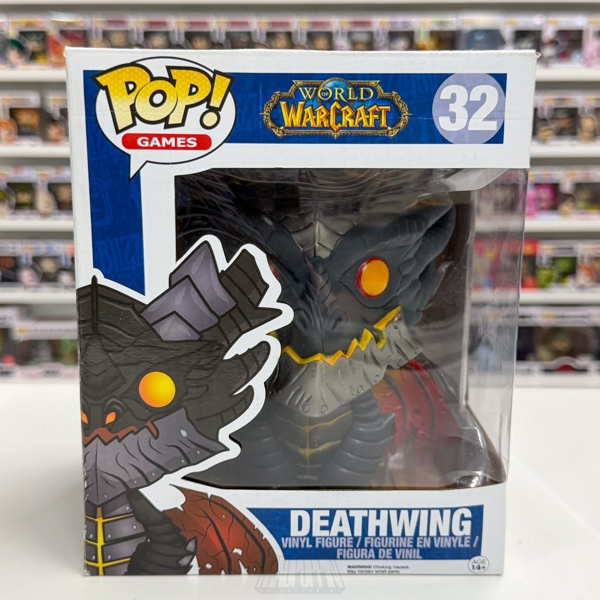 Funko Pop Games World of Warcraft Deathwing WoW 32 Dragon Toy Vinyl 6" Figure