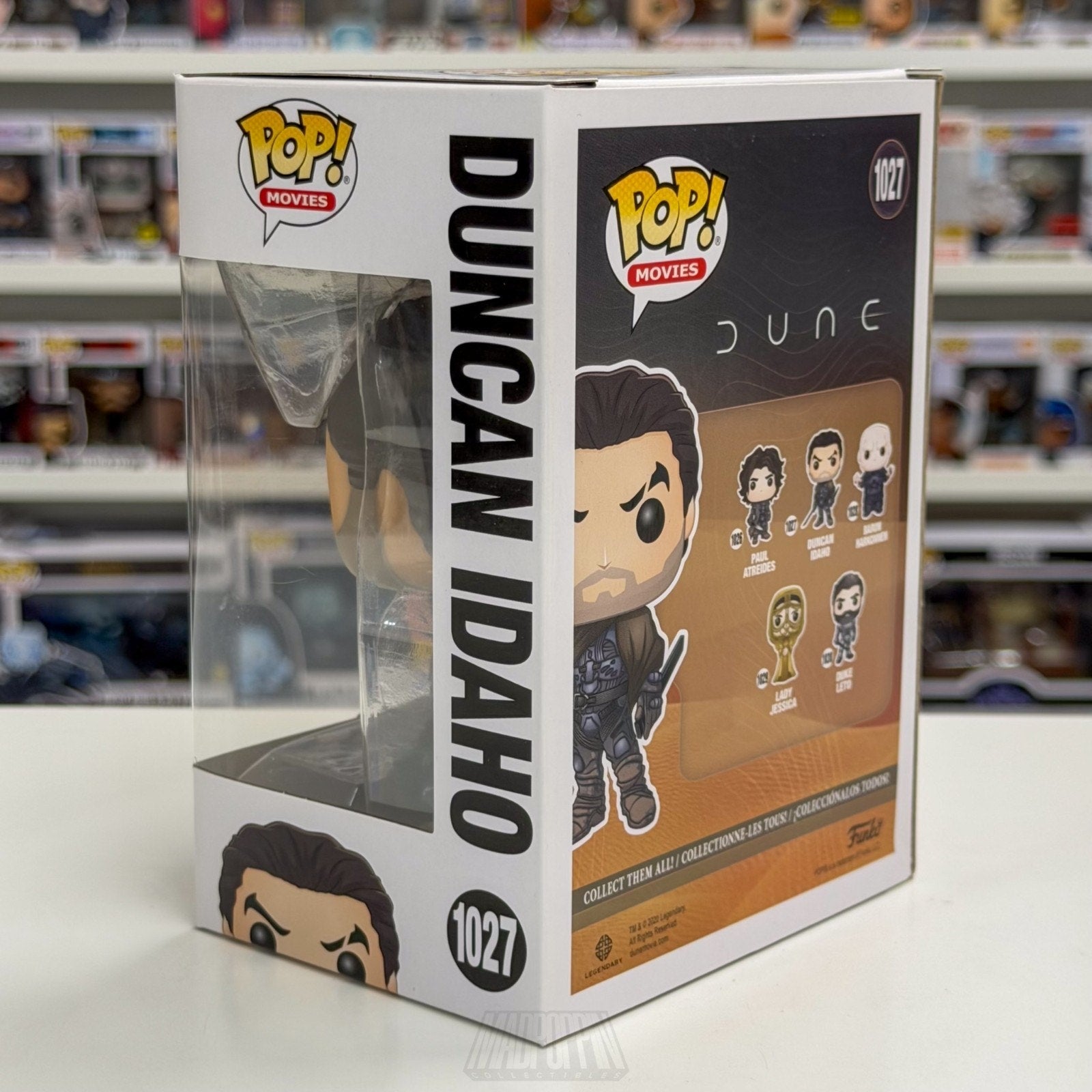 Funko Pop Movies Dune Duncan Idaho 1027 Sci-Fi Epic Space Opera Toy Vinyl Figure