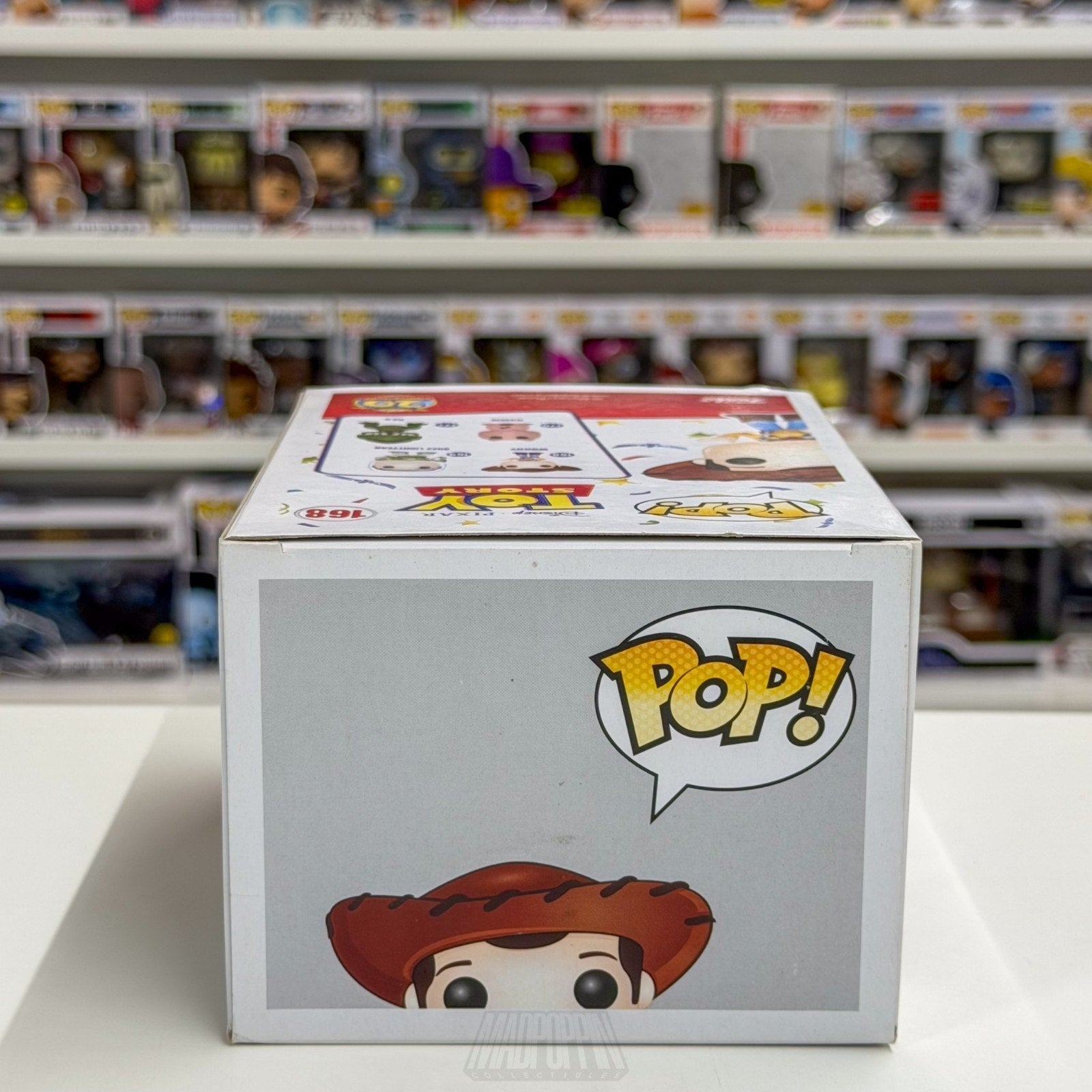 Funko Pop Disney Pixar Woody 20th Signed Tom Hanks Beckett 168 Toy Vinyl Figure