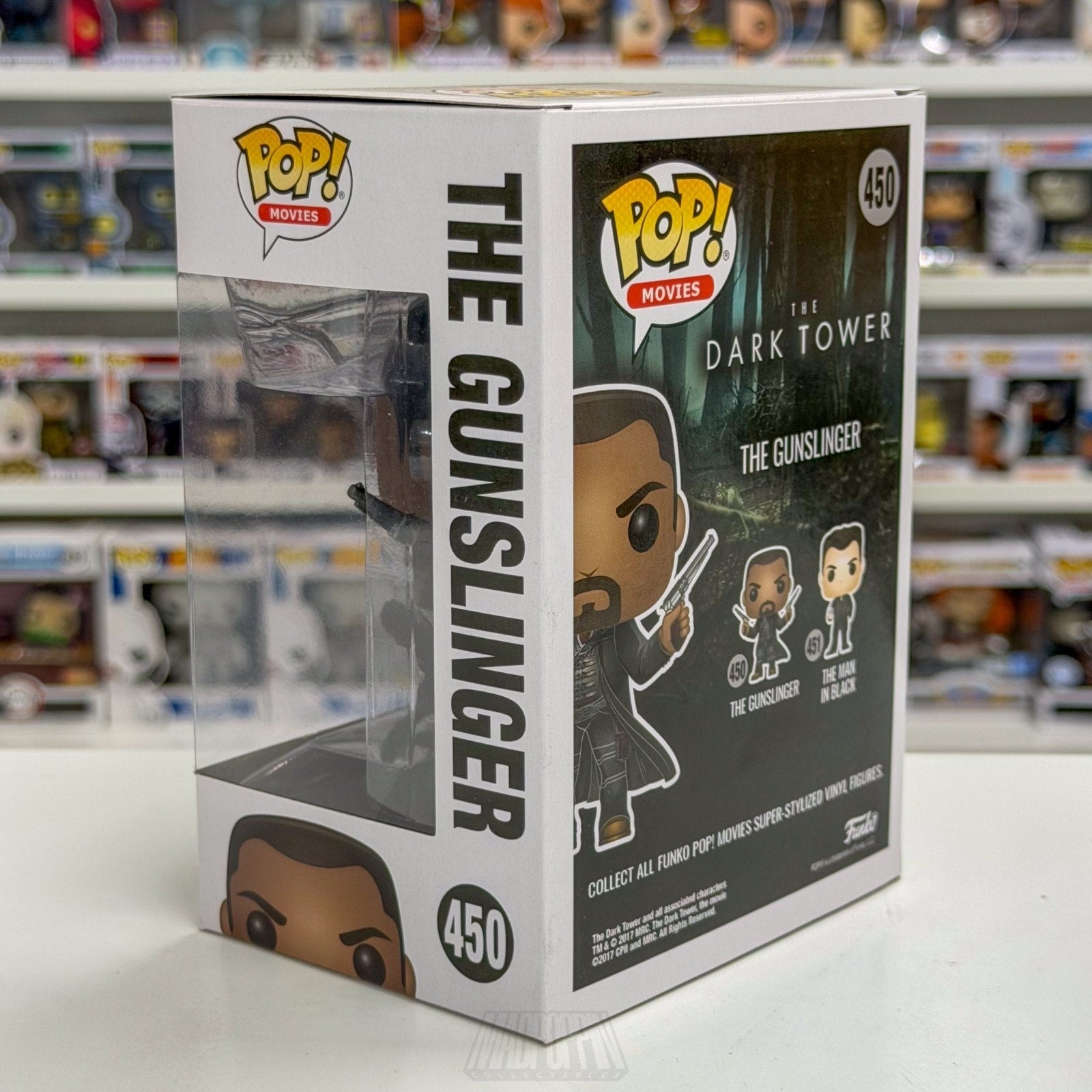 Funko Pop Movies Dark Tower The Gunslinger 450 Sci-Fi Western Toy Vinyl Figure