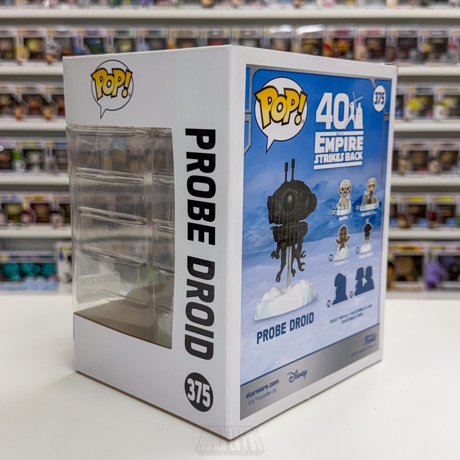 Funko Pop Star Wars Battle at Echo Base Probe Droid Amazon 375 Toy Vinyl Figure