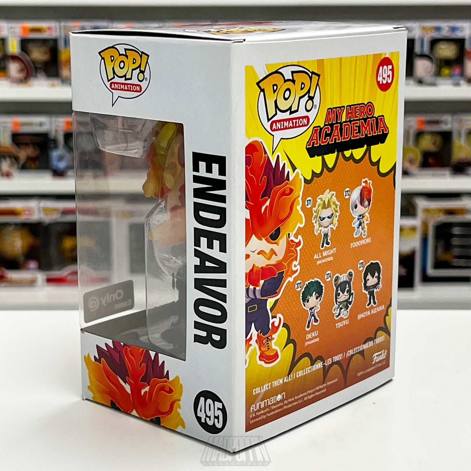 Funko Pop Anime My Hero Academia Endeavor GameStop Exclusive 495 Vinyl Figure