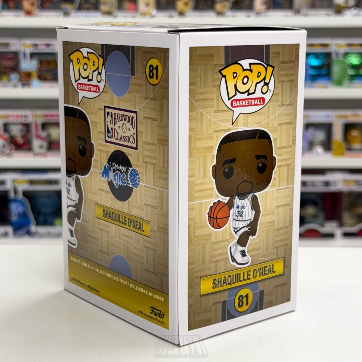 Funko Pop NBA Basketball Orlando Magic Shaquille O'Neal Diesel 81 Vinyl Figure