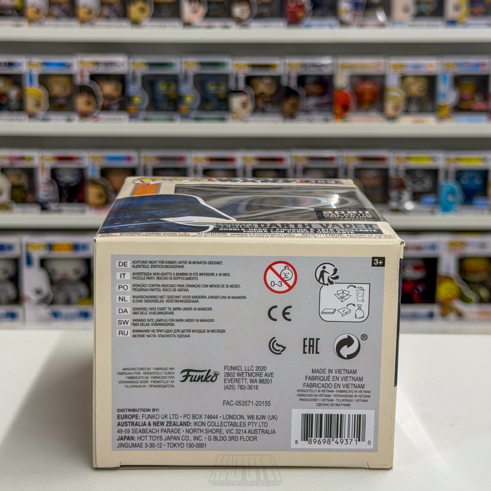 Funko Pop Star Wars Darth Vader Concept Series Galactic Con 389 Toy Vinyl Figure