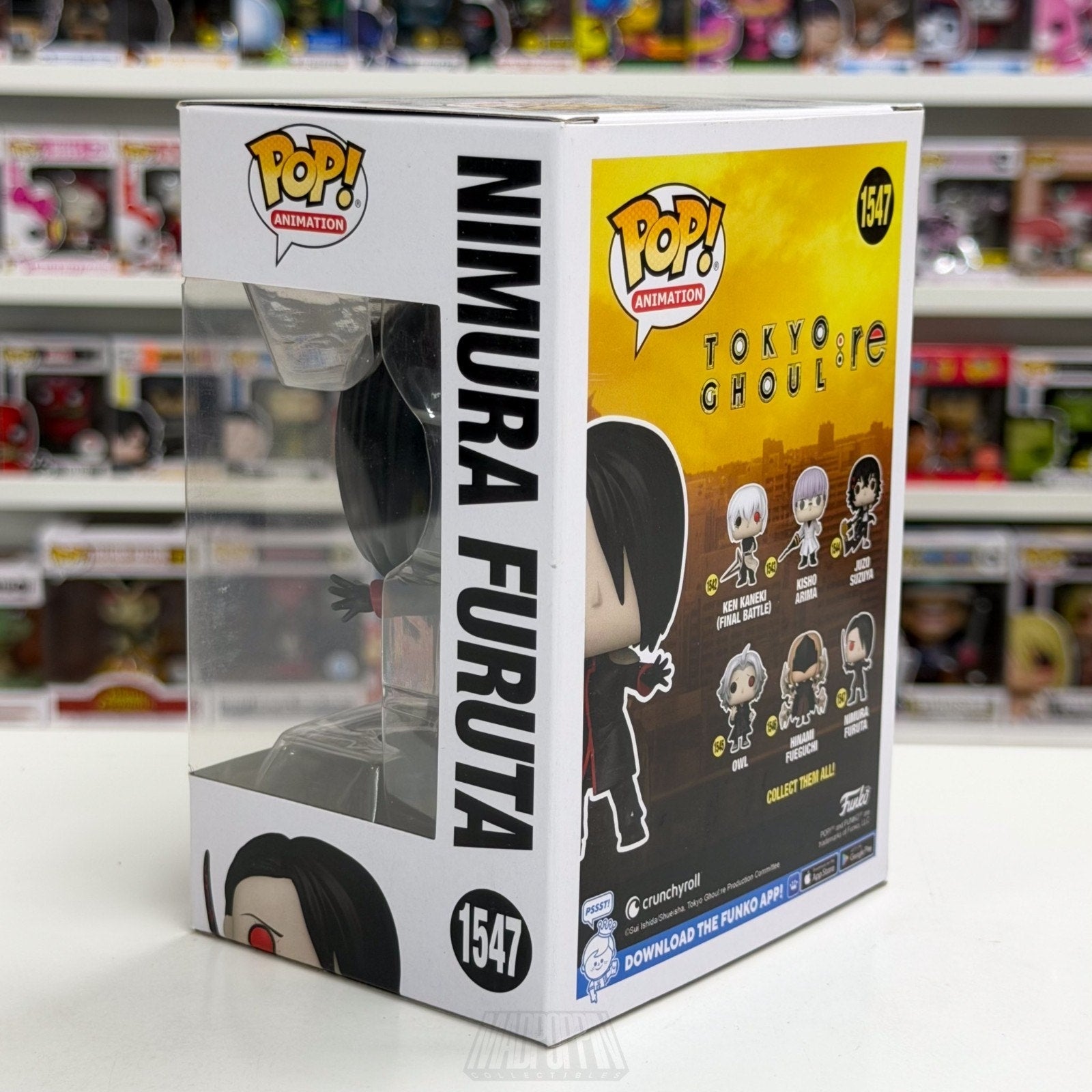 Funko Pop Anime Tokyo Ghoul:re Nimura Furuta 1547 Japan Manga Toy Vinyl Figure