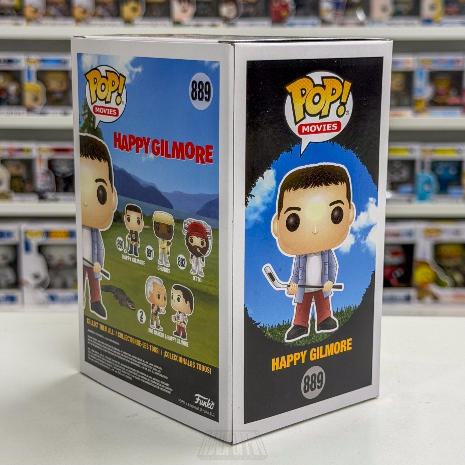 Funko Pop Movies Happy Gilmore Hockey Stick Shop Exclusive 889 Toy Vinyl Figure
