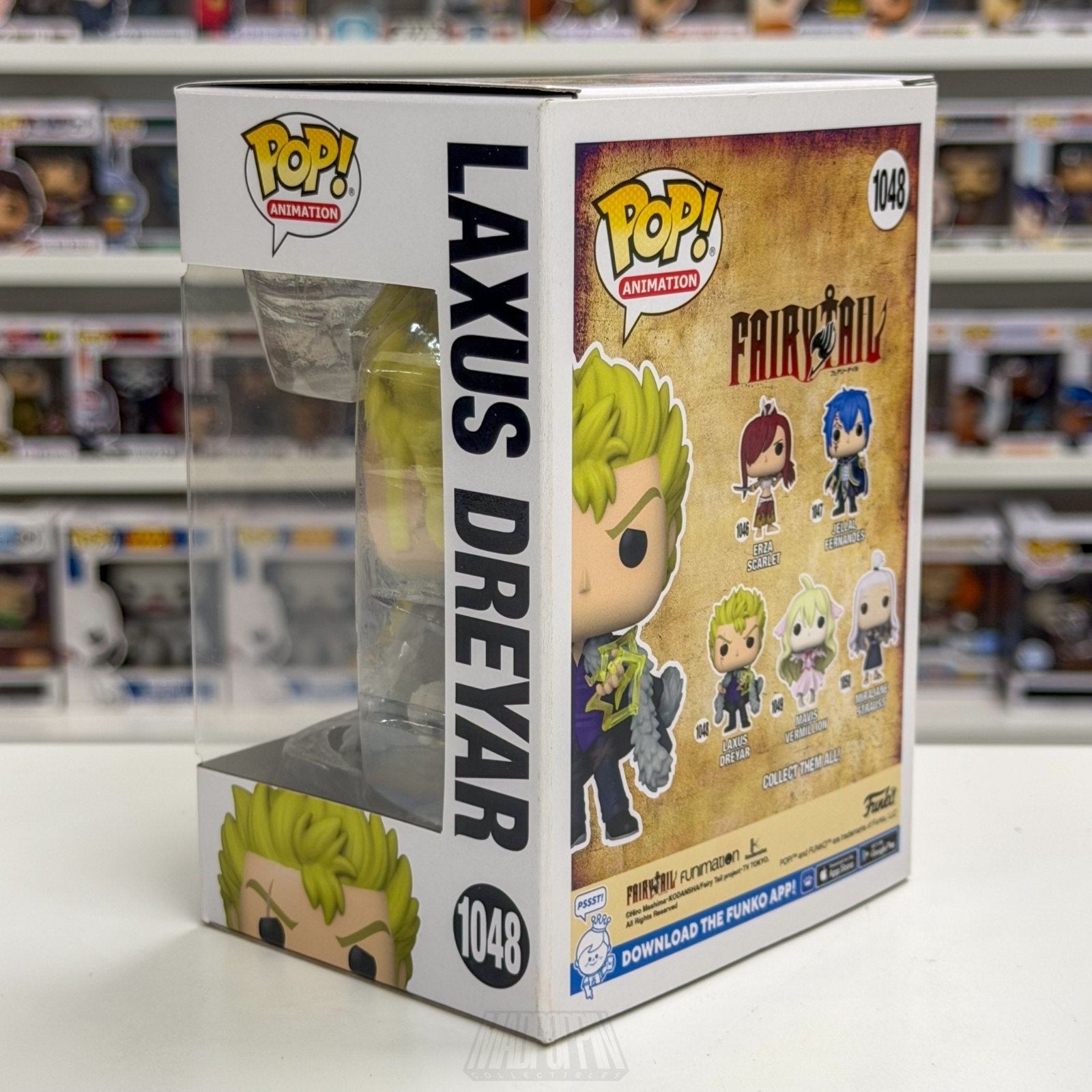 Funko Pop Anime Fairy Tail Laxus Dreyar 1048 Wizards Japanese Manga Vinyl Figure