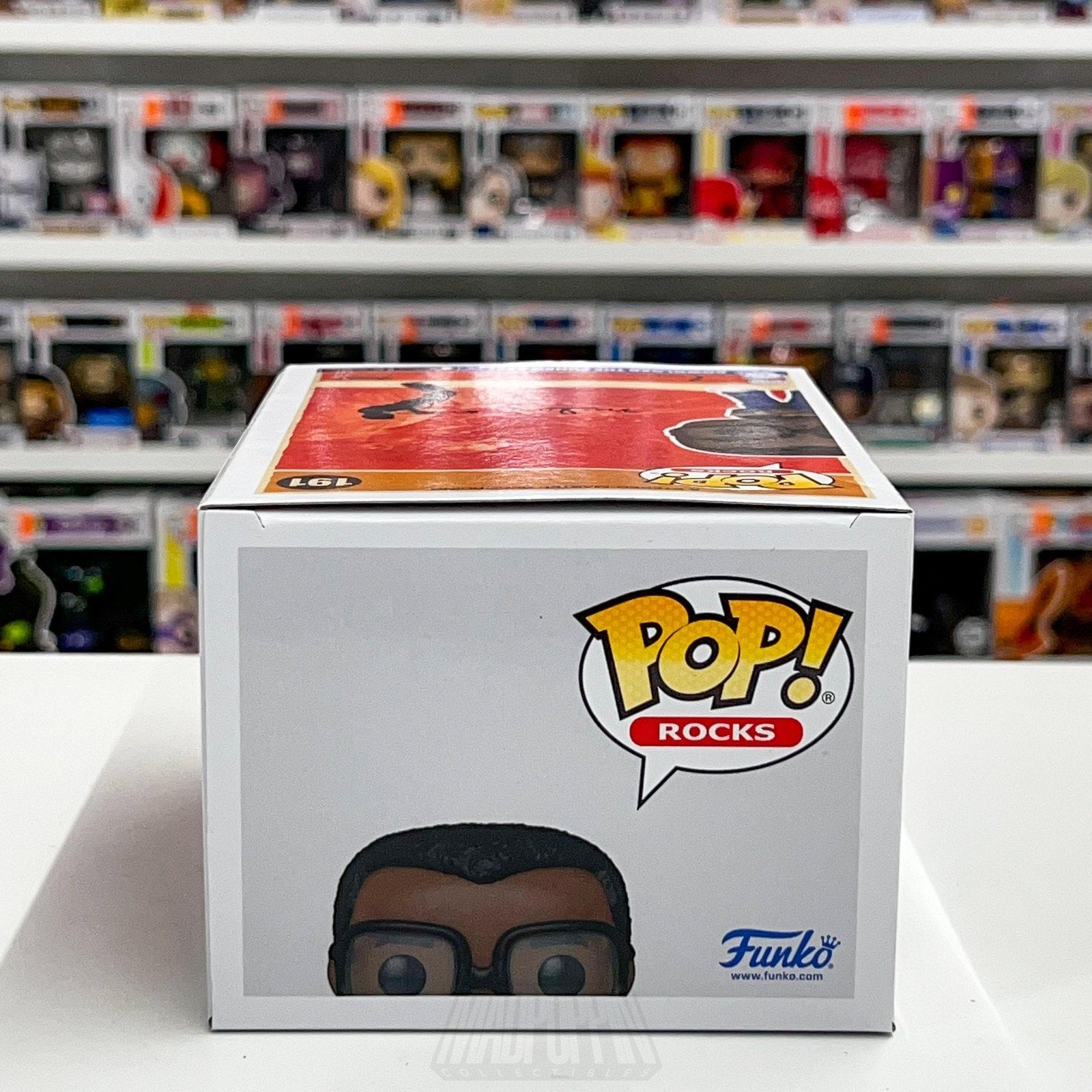 Funko Pop! Rocks Miles Davis #191 Vinyl Figure Jazz Trumpet Collectible Boxed