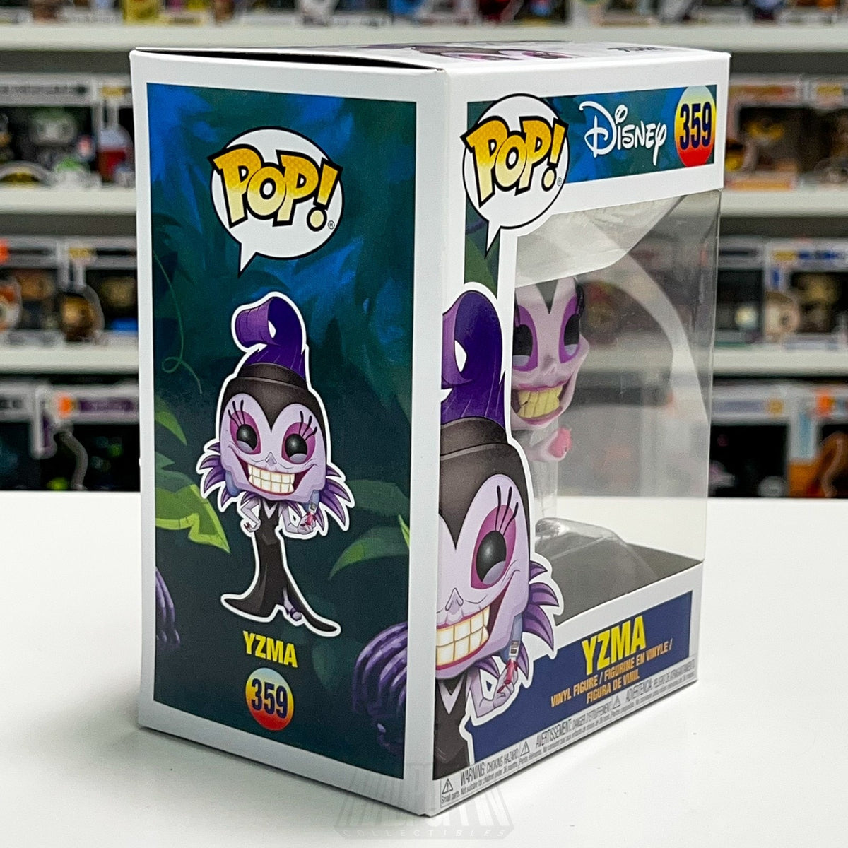 Funko Pop Disney Emperor's New Groove Yzma 359 Evil Villain Vinyl Figure NIB Toy