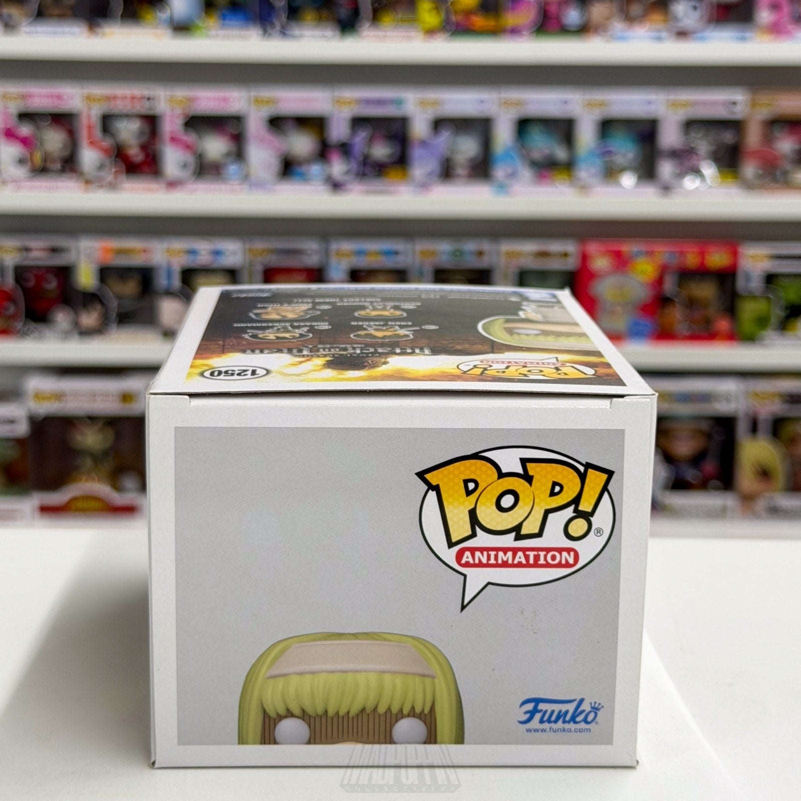 Funko Pop Anime Attack on Titan Ymir Fritz GameStop 1250 Japan Manga Toy Figure