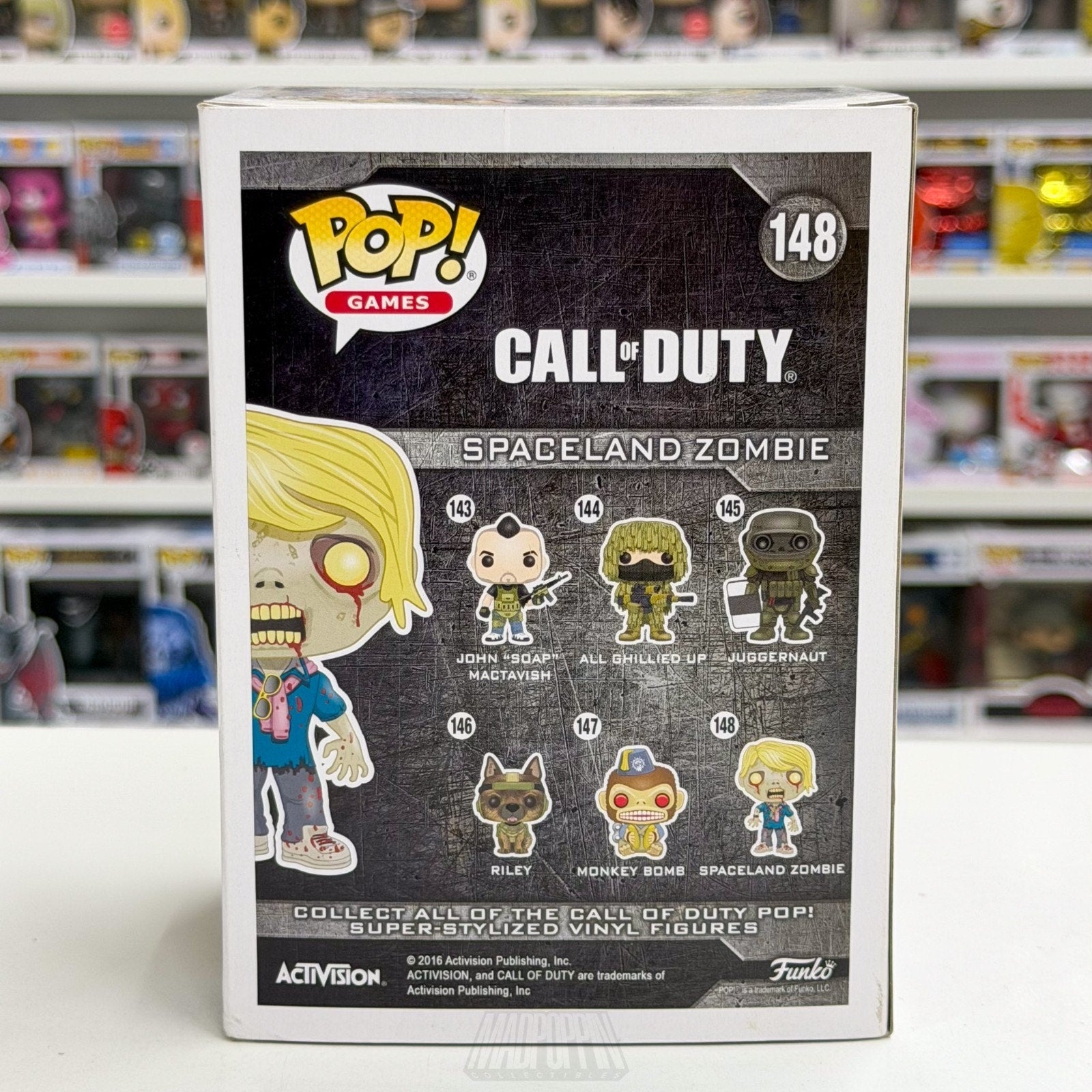 Funko Pop Games Call of Duty Spaceland Zombie Target Excl 148 Toy Vinyl Figure