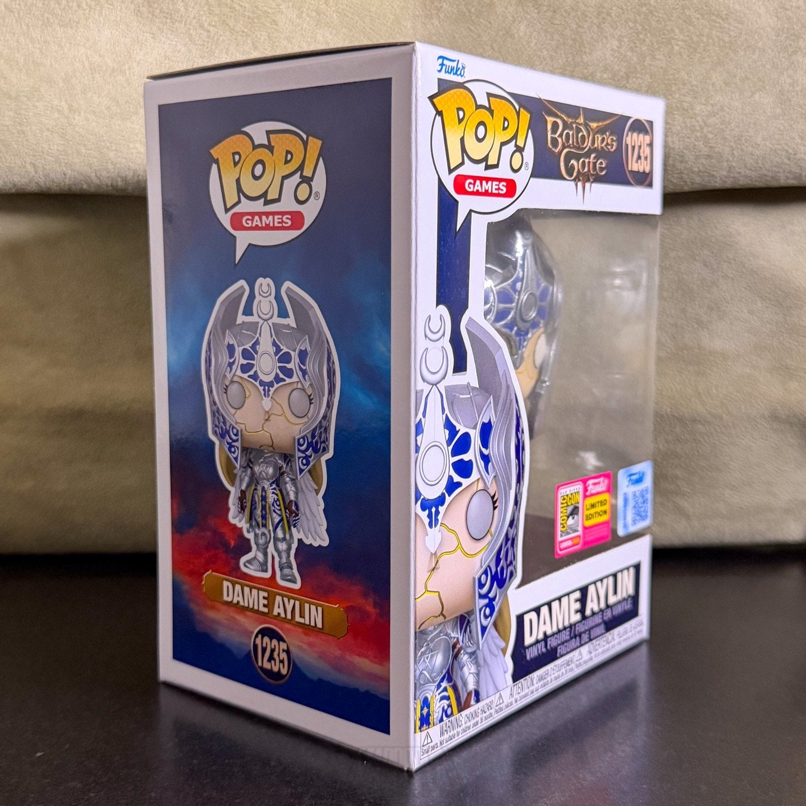 Funko Pop Games Baldur’s Gate Dame Aylin 1235 SDCC 2026 Video Toy Vinyl Figure
