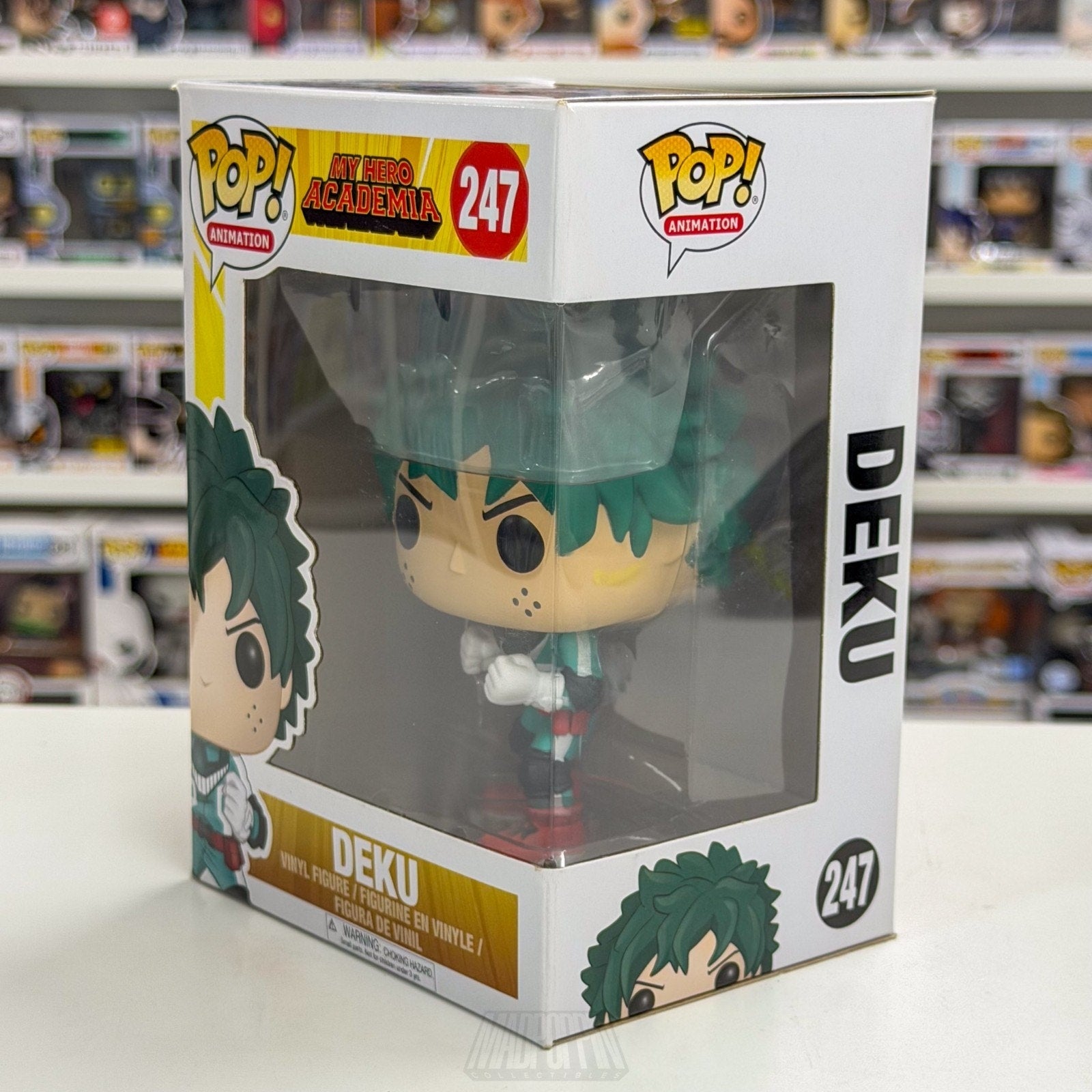 Funko Pop Anime My Hero Academia Deku Izuku Midoriya 247 Japan Manga Toy Figure