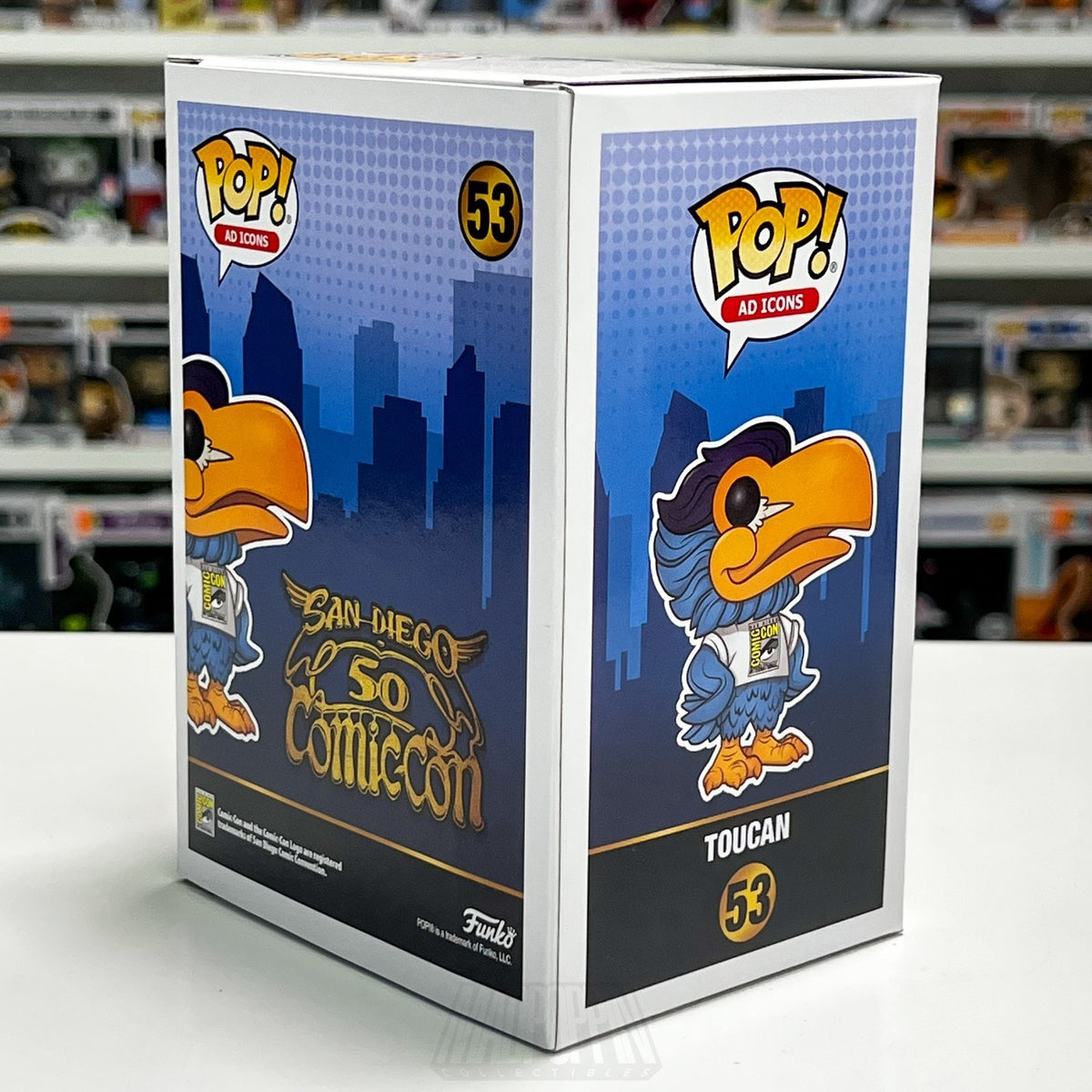 Funko Pop San Diego Comic Con Toucan Summer Convention 2019 SDCC 53 Exclusive