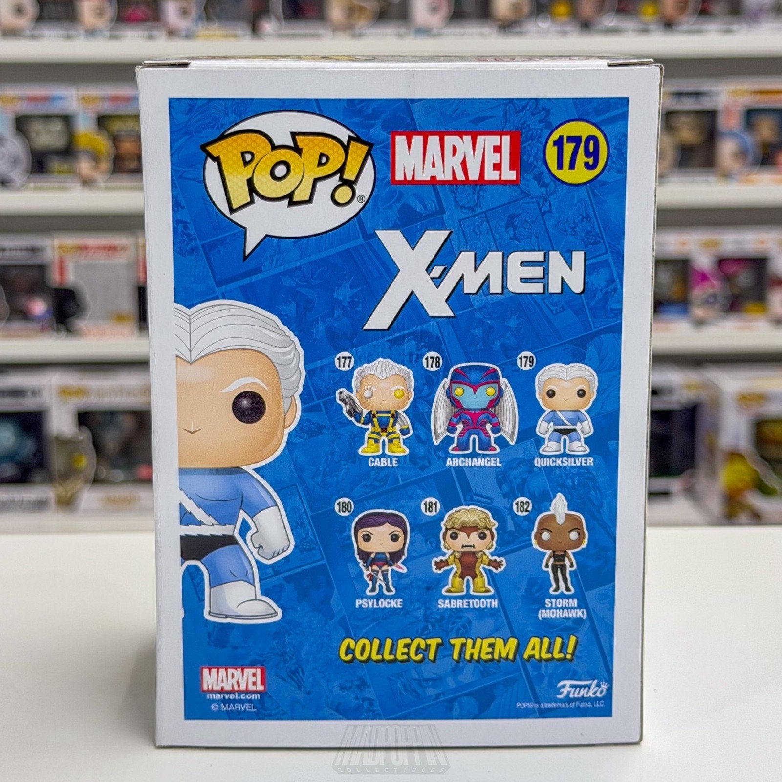 Funko Pop Marvel X-Men Quicksilver 179 Pietro Maximoff Mutant Toy Vinyl Figure