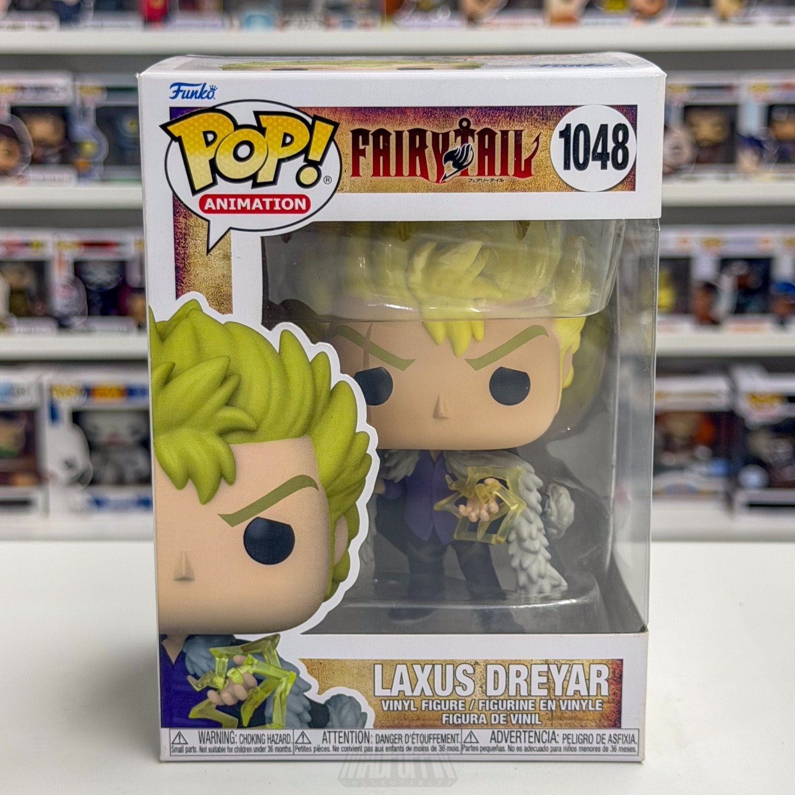 Funko Pop Anime Fairy Tail Laxus Dreyar 1048 Wizards Japanese Manga Vinyl Figure