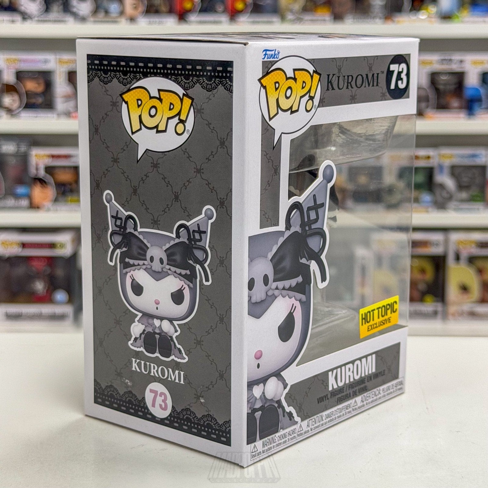 Funko Pop Sanrio Kuromi Lolita Hot Topic 73 Kawaii Cute Rabbit Toy Vinyl Figure