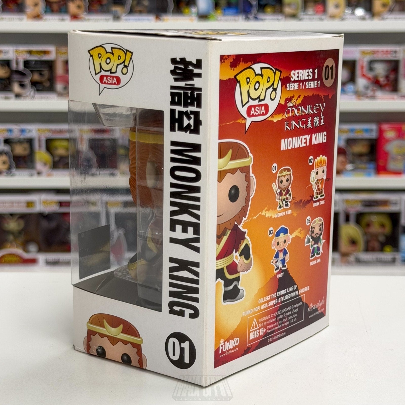 Funko Pop Asia Monkey King 01 MindStyle Chinese Mythology Legend Vinyl Figure