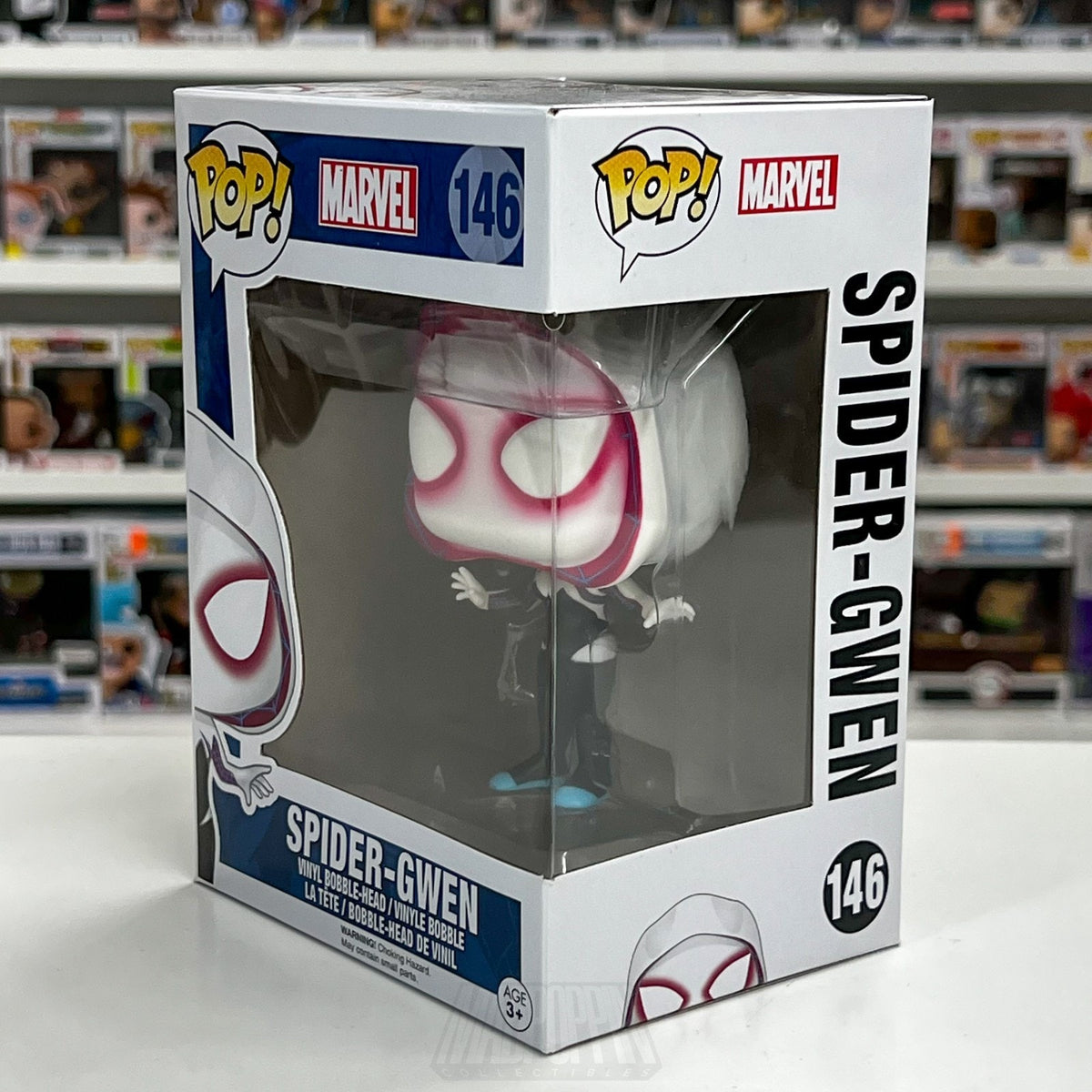 Funko Pop Marvel Spider Gwen Stacy 146 Superhero Vaulted Toy MCU Vinyl Figure