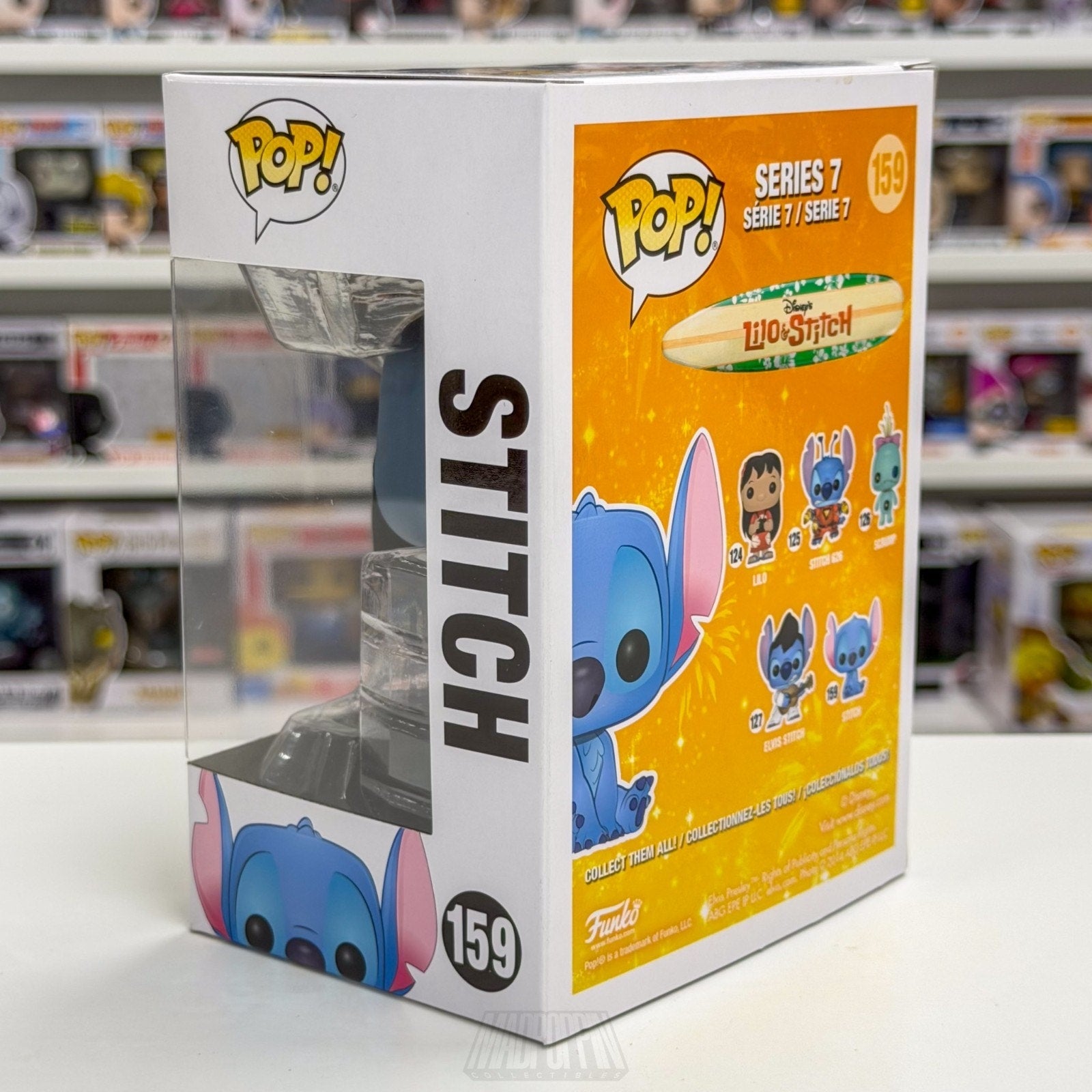 Funko Pop Disney Lilo & Stitch Seated 159 Experiment 626 Alien Toy Vinyl Figure